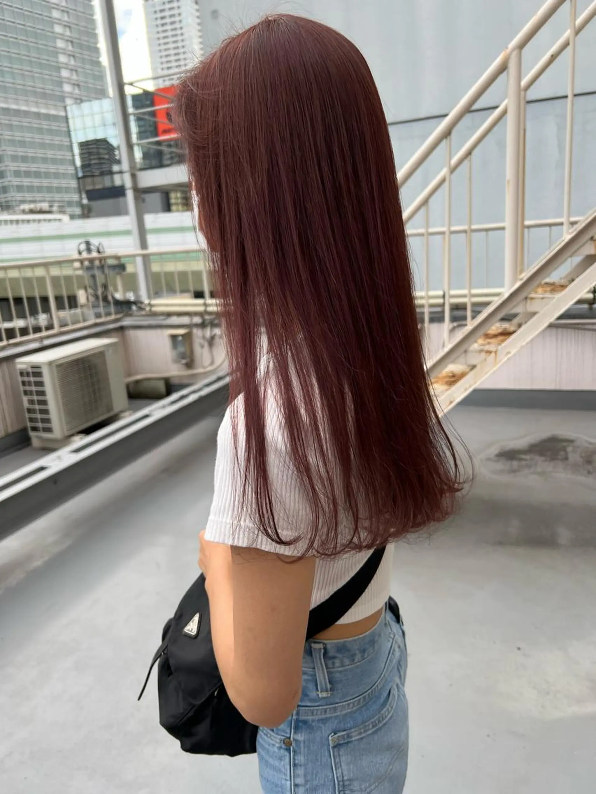 セミロング カラー ボブ美容師 /馬場 翼のヘアスタイル