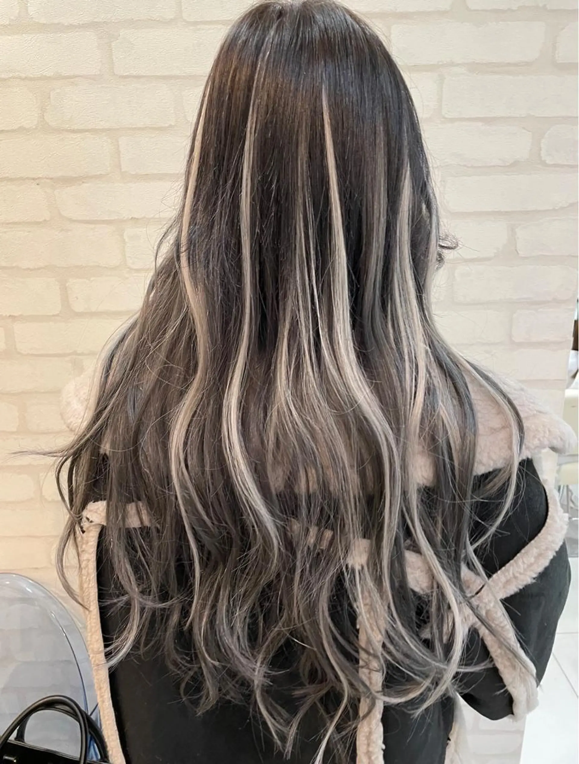 ロング カット エクステ Ria OSAKA　梅田所属・マリカ🦋韓国 ハイトーン/エクステのヘアスタイル