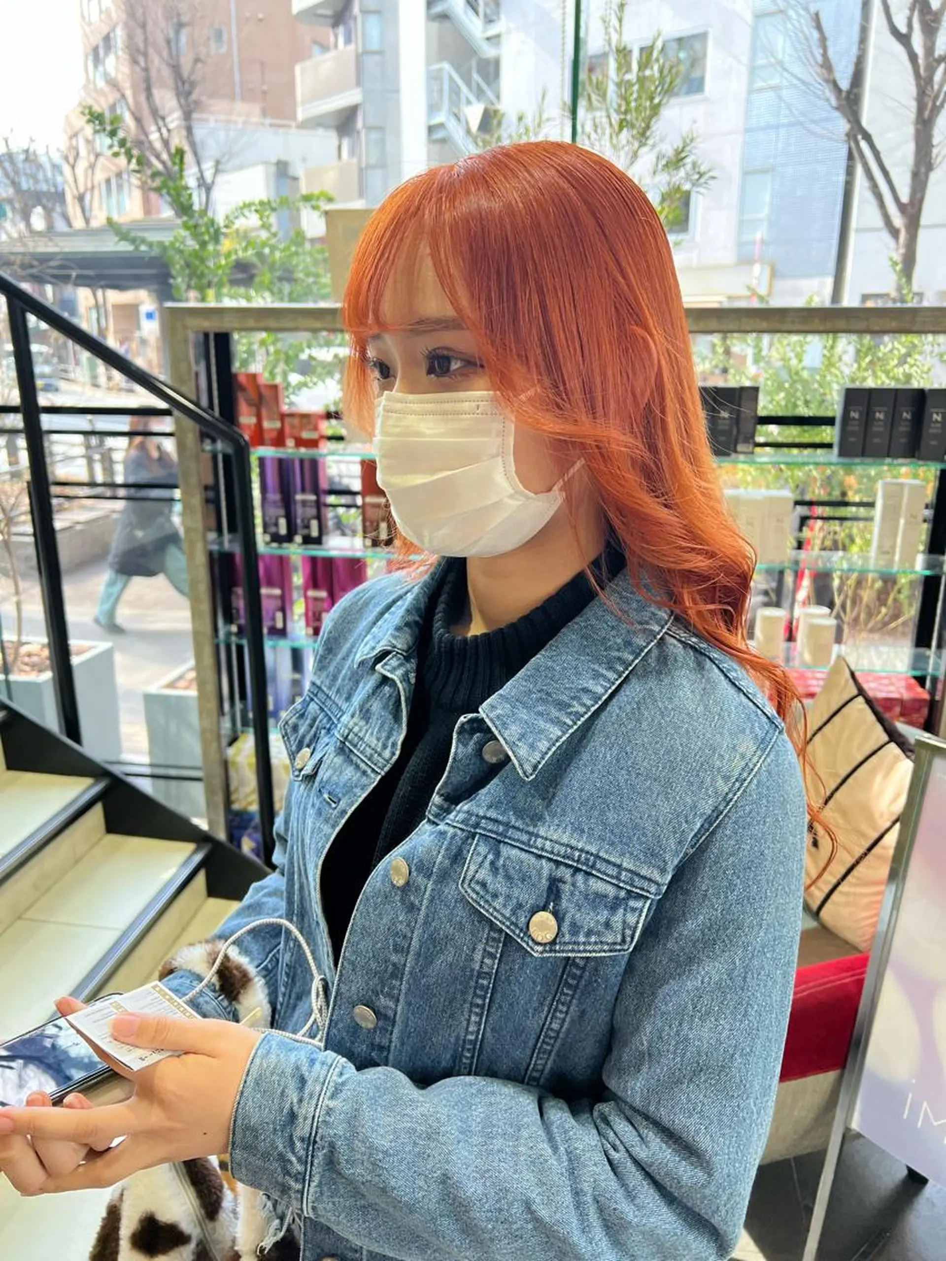ロング 韓国ネイル🤎 ワンホン🩷くれはのネイルデザイン