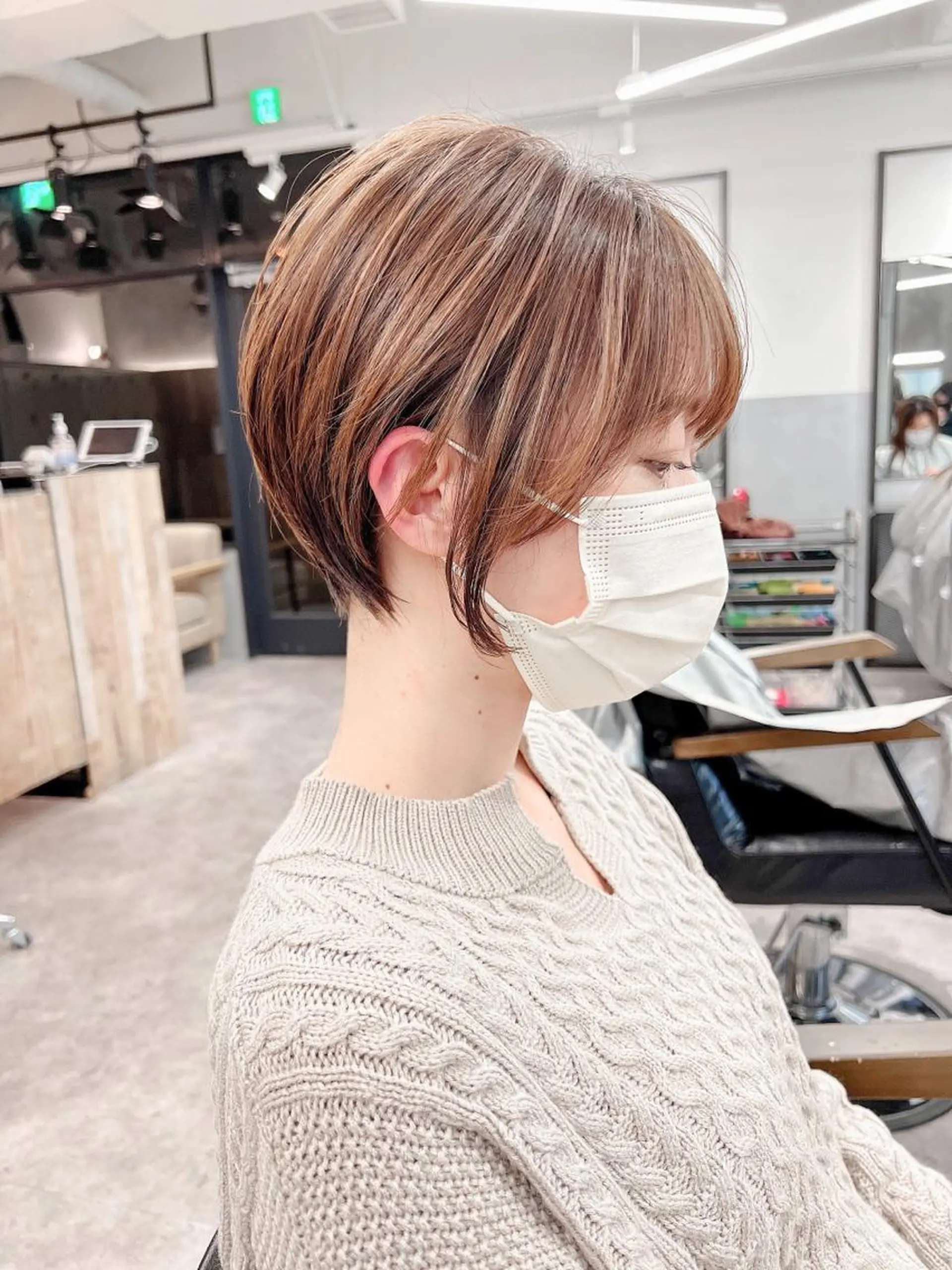 ショート カラー LA KING GINZA TOKYO所属・🧡ショートの達人 🧡SHOのヘアスタイル