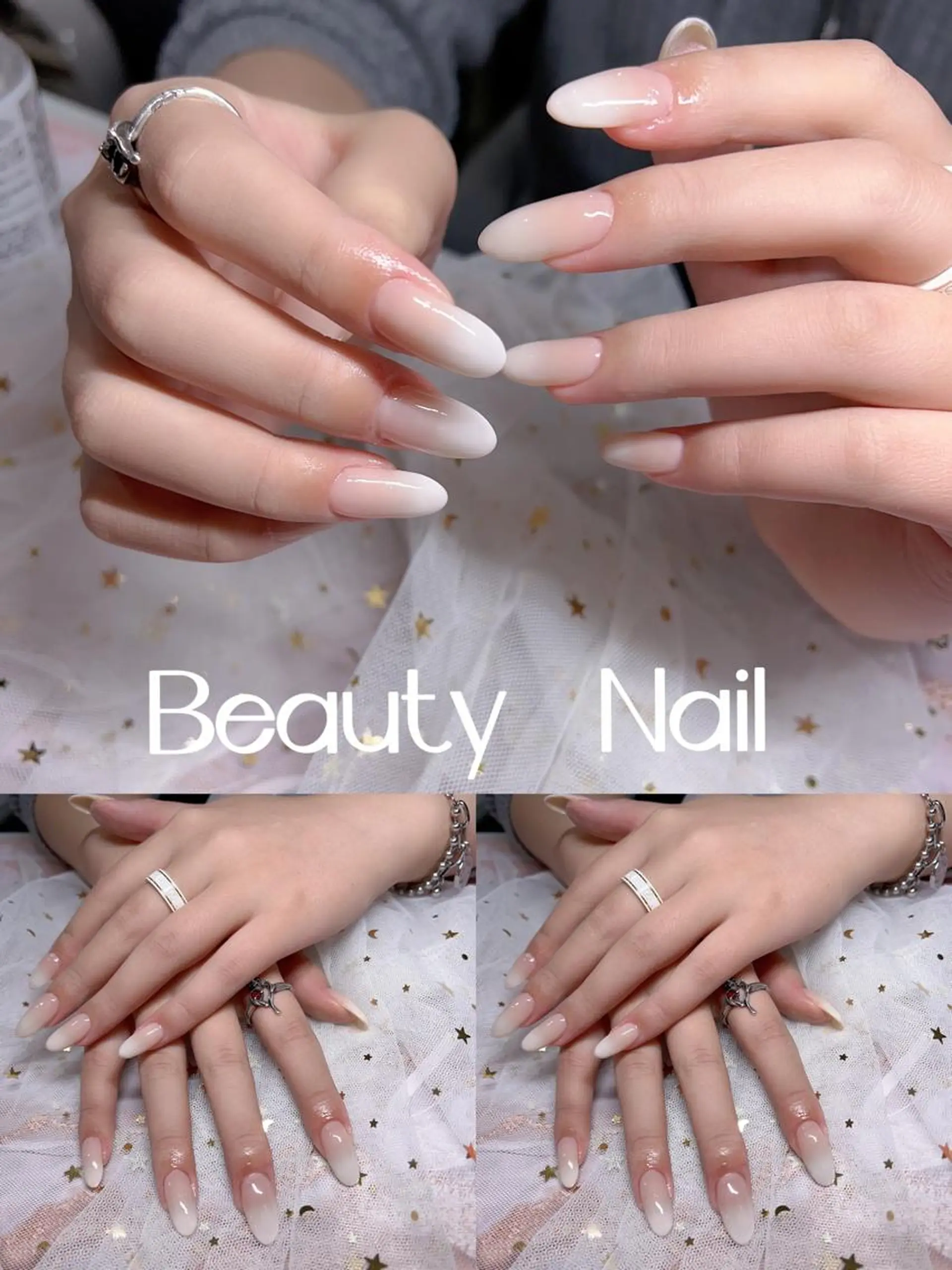ネイル 長さ出し Moonstone Salon所属・Moonstone Salonのネイルデザイン