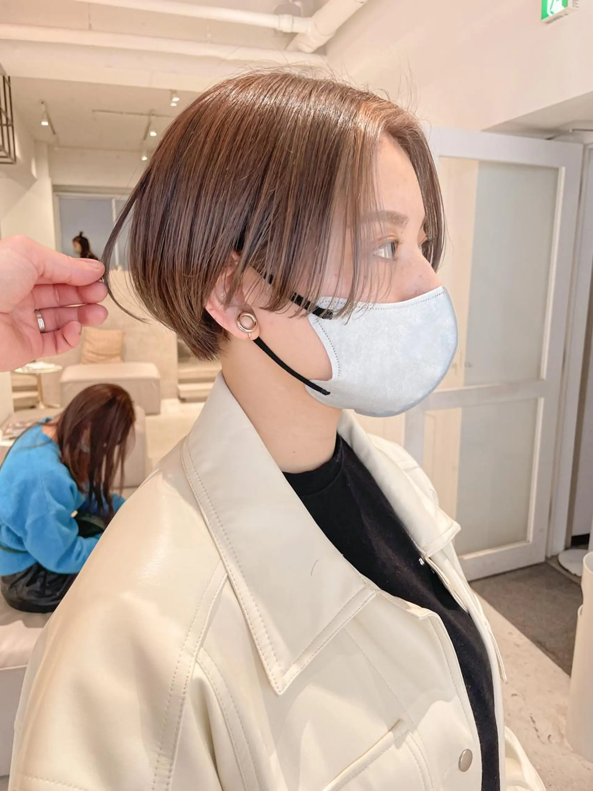 ショート ヘアカラー トリートメント 💫似合わせショート 【代表】茂木のヘアスタイル