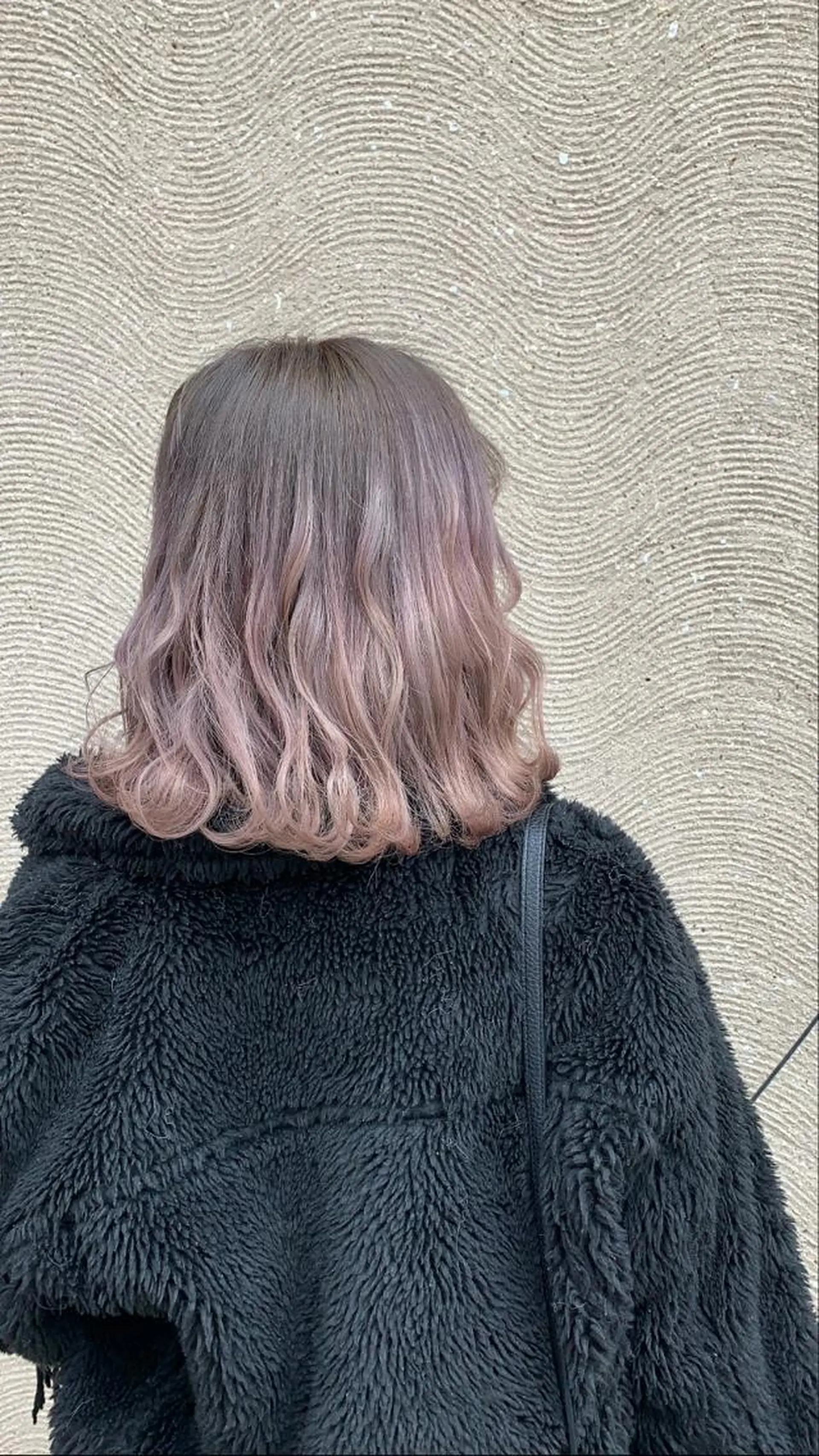 ミディアム カラー ヘアアレンジ ブリーチ グラデーションカラー ピンクカラー hair salon Lihina所属・韓国ヘア🇰🇷 佐藤史奈のヘアスタイル
