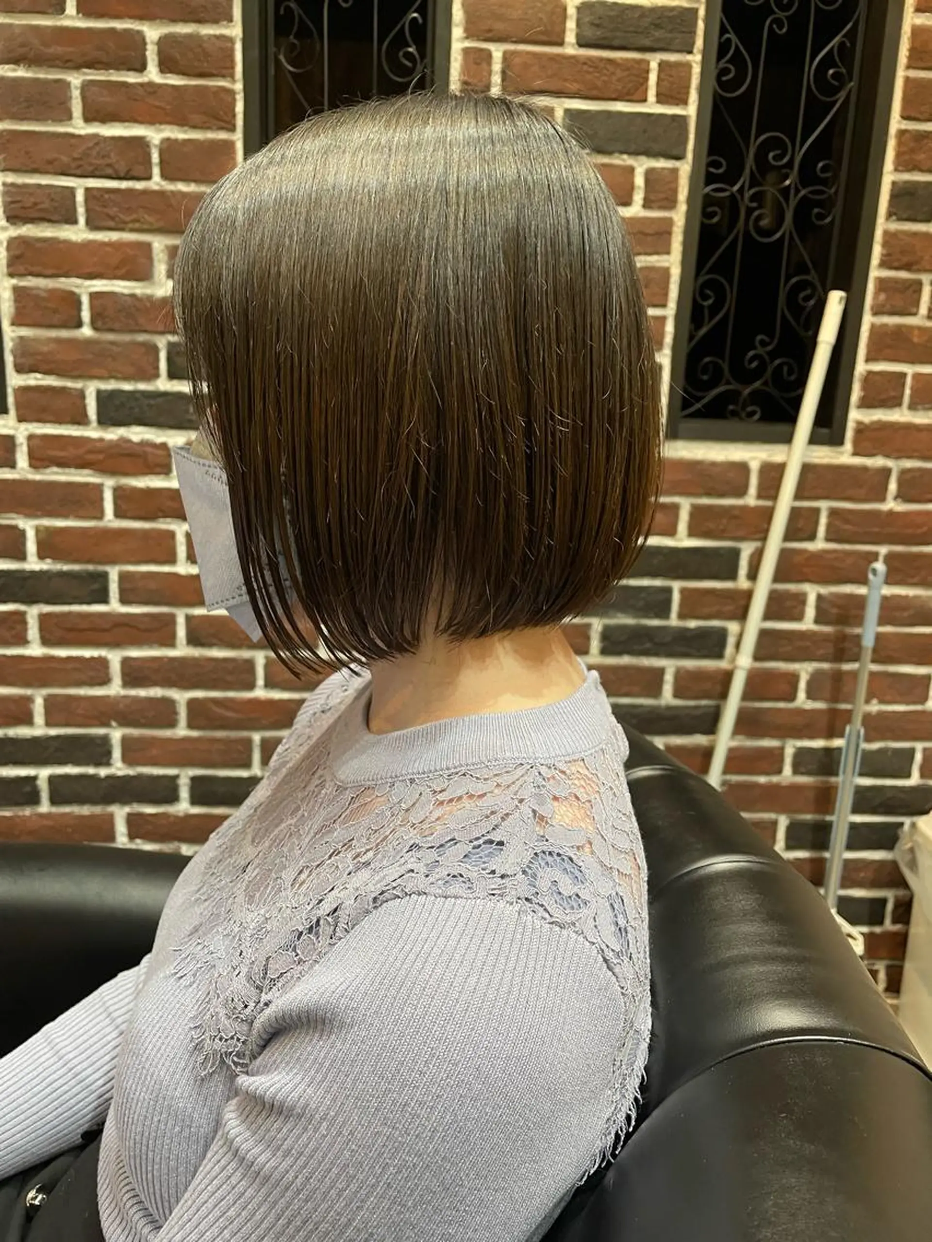 ショート ボブ 飯塚 沙衣のヘアスタイル