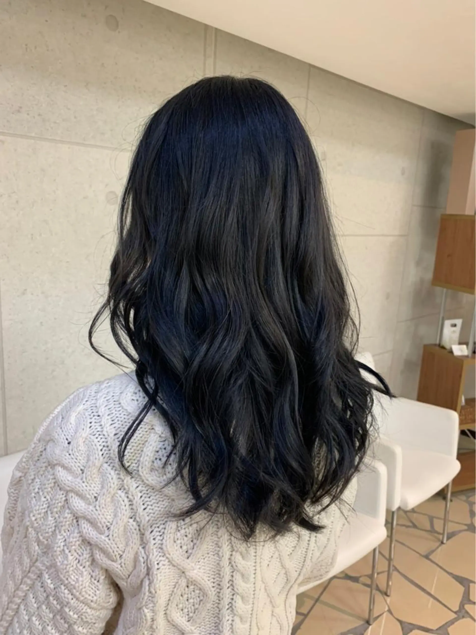 セミロング 簡単スタイリングヘア 💫ﾖｺﾊｼのヘアスタイル