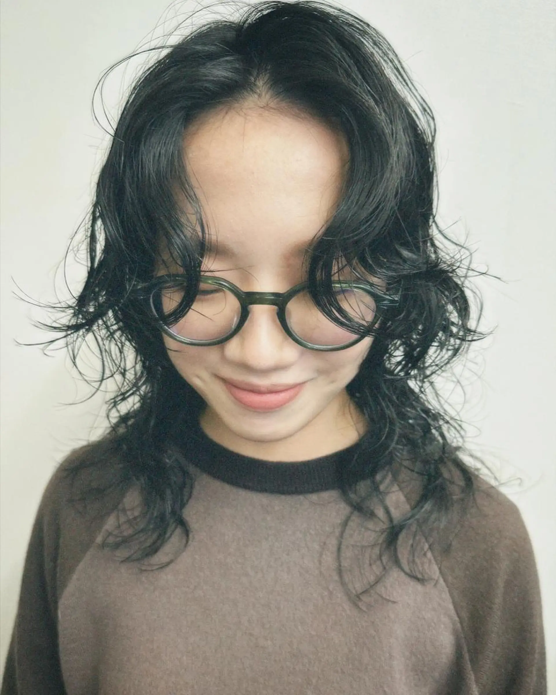 ミディアム パーマ カット パーマ レイヤーカット/艶髪 ✨💭KIRARIのヘアスタイル