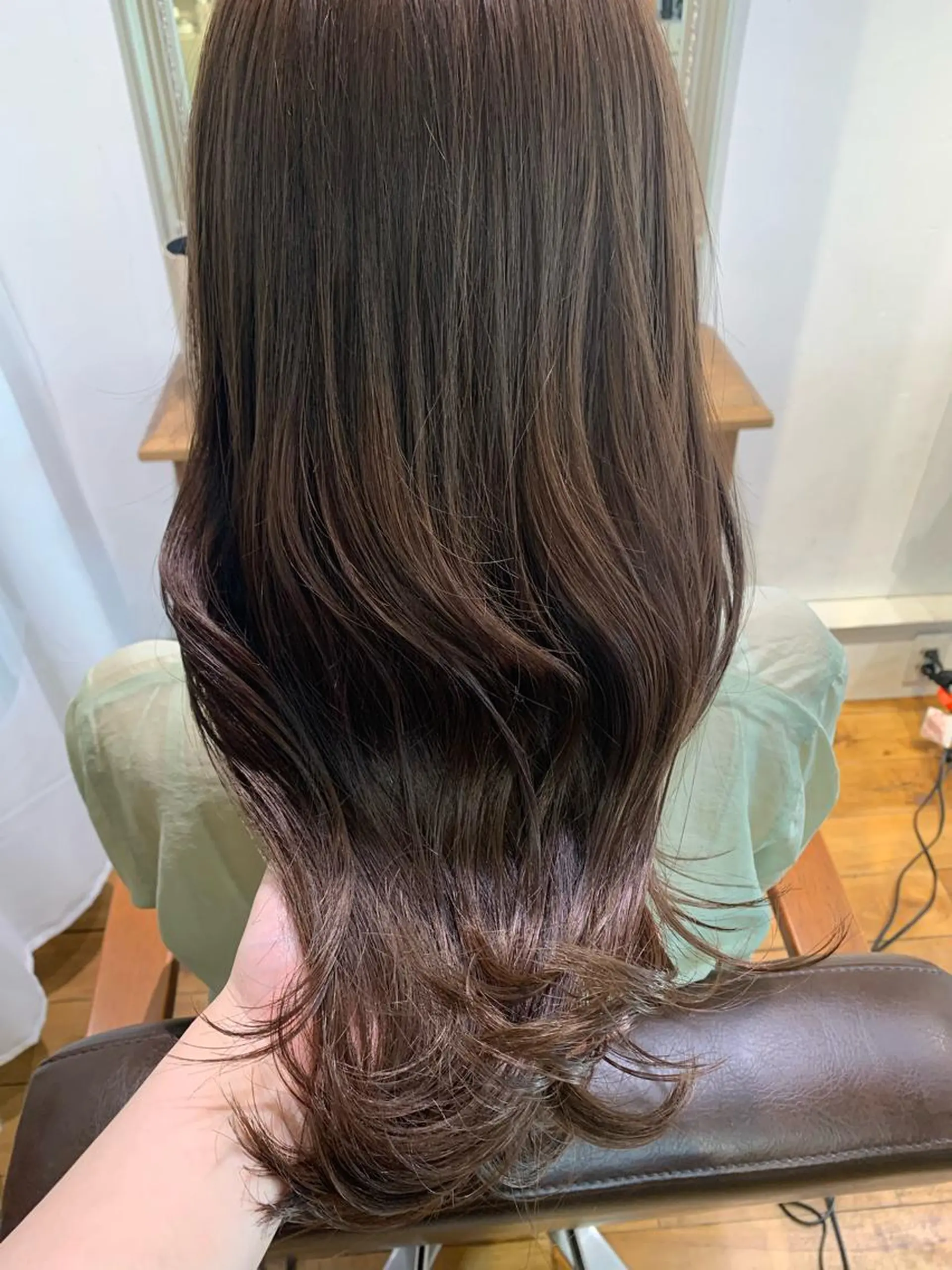 ロング 🦋ミルクティーベー ジュ🦋mayukiのヘアスタイル