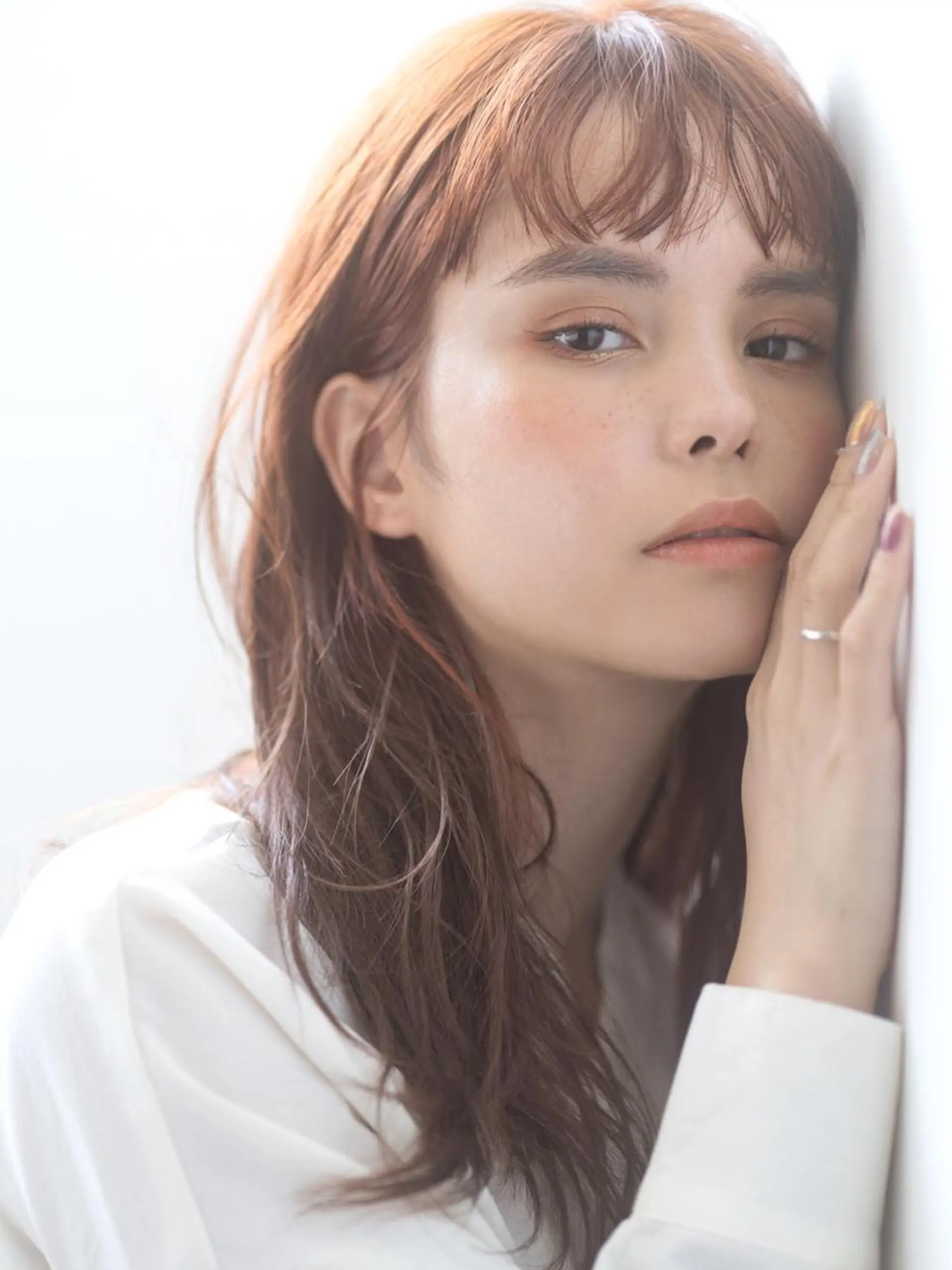 ミディアム カラー 🎀ハイトーン/レイ ヤー/Reina🎀のヘアスタイル