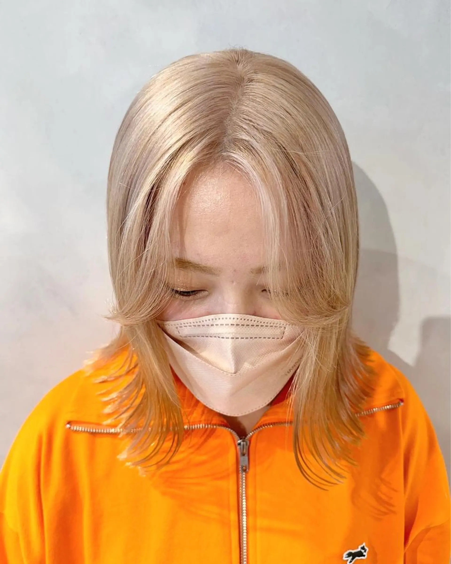 ミディアム カラー カット ヘアカラー トリートメント デザインカラー/パー マ🦖外岡咲希🦖のヘアスタイル