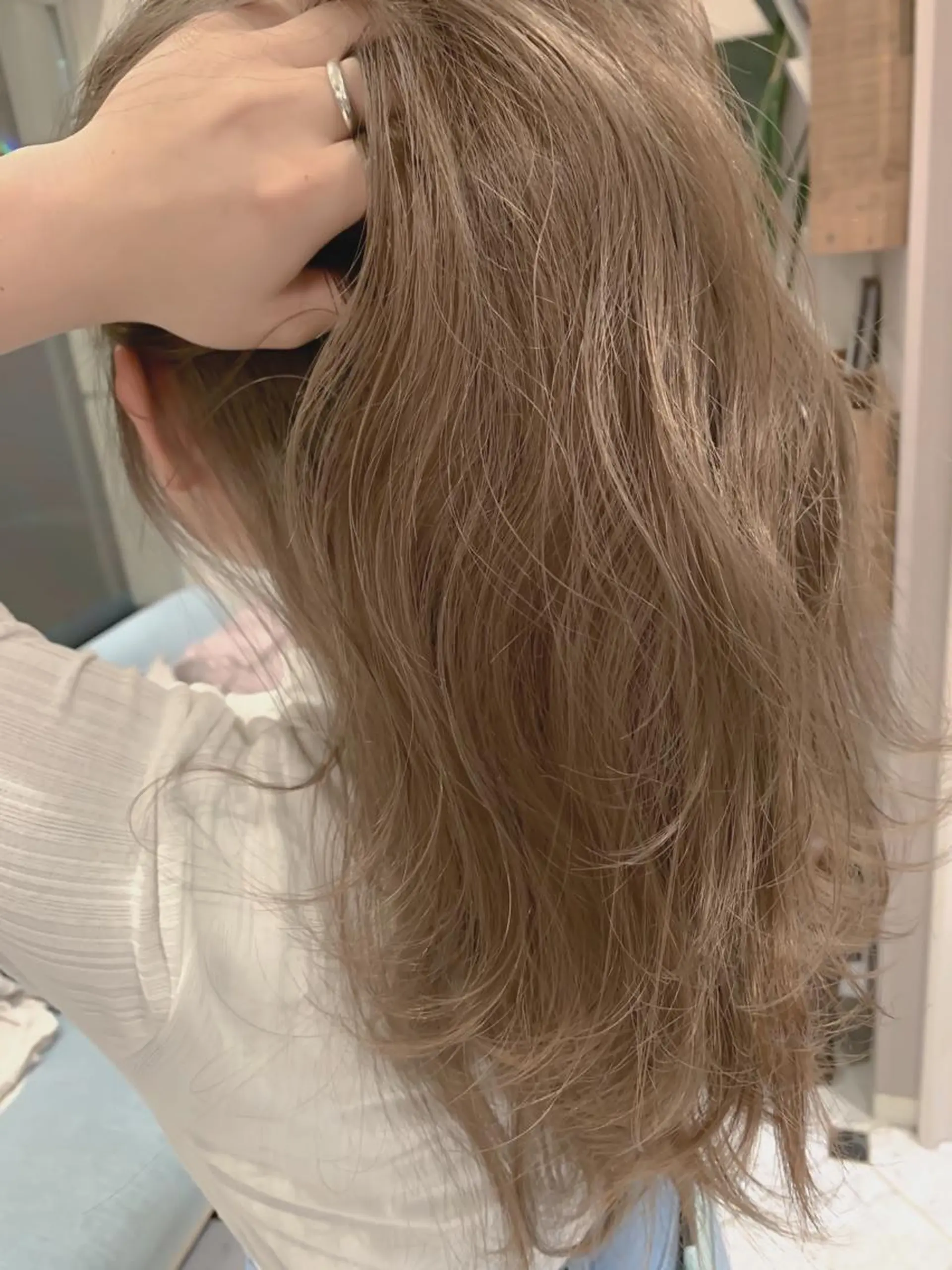 ロング カラー レイヤー🇰🇷 韓国ヘア💕トモミのヘアスタイル