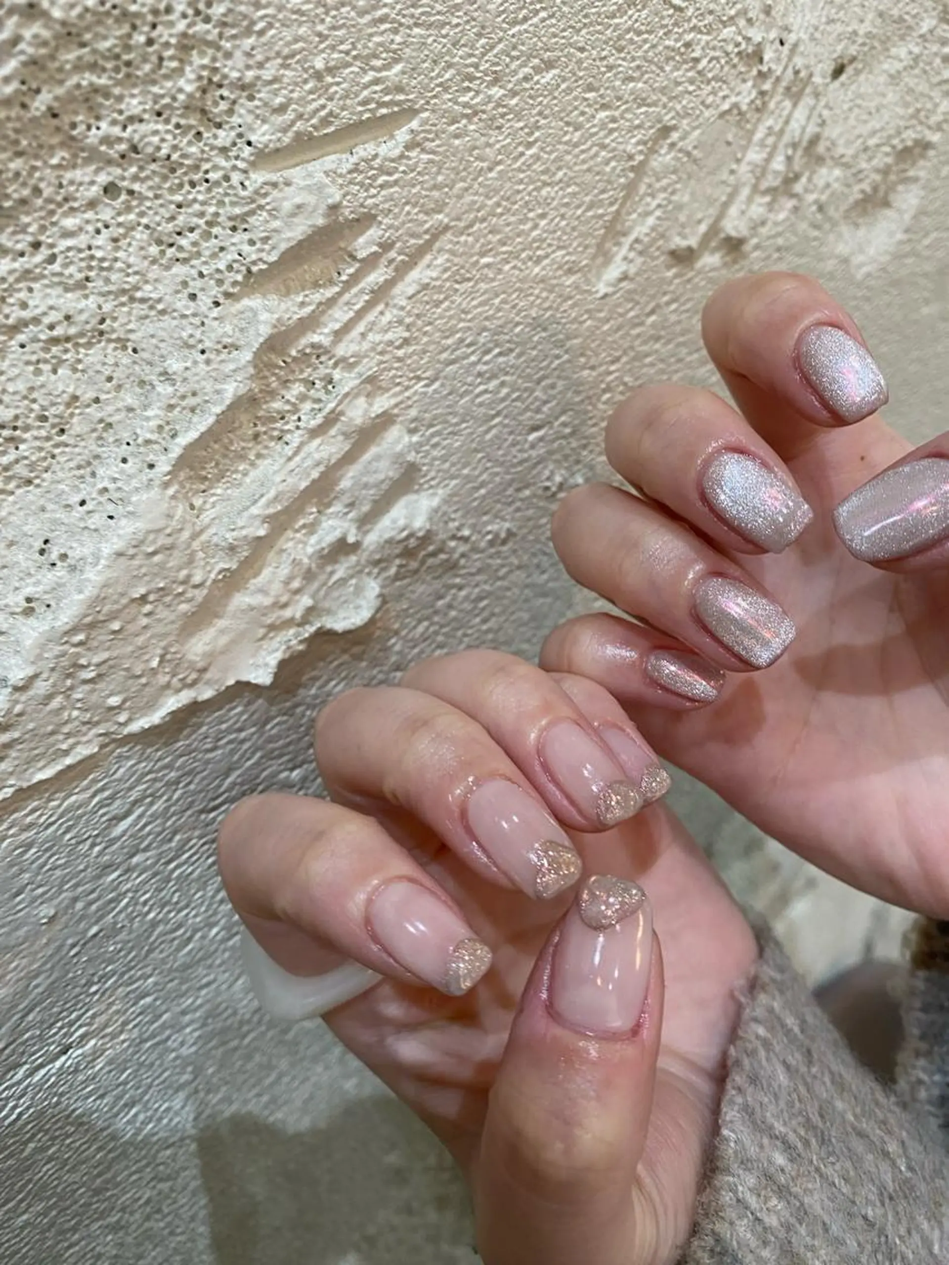 ネイル ピンク nable.所属・望月 実莉のネイルデザイン