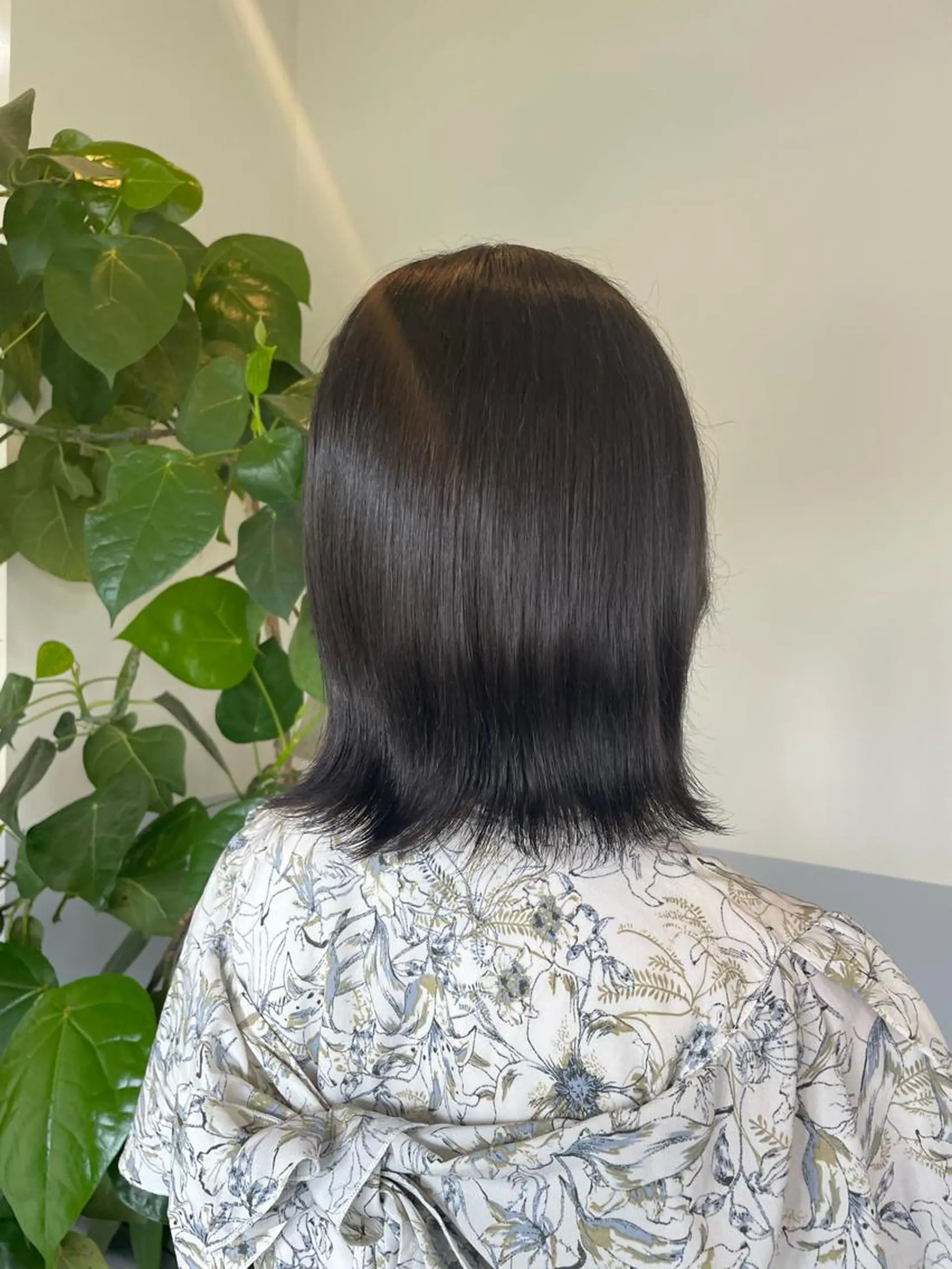 カラー basho ノエ.／カットモデルのヘアスタイル