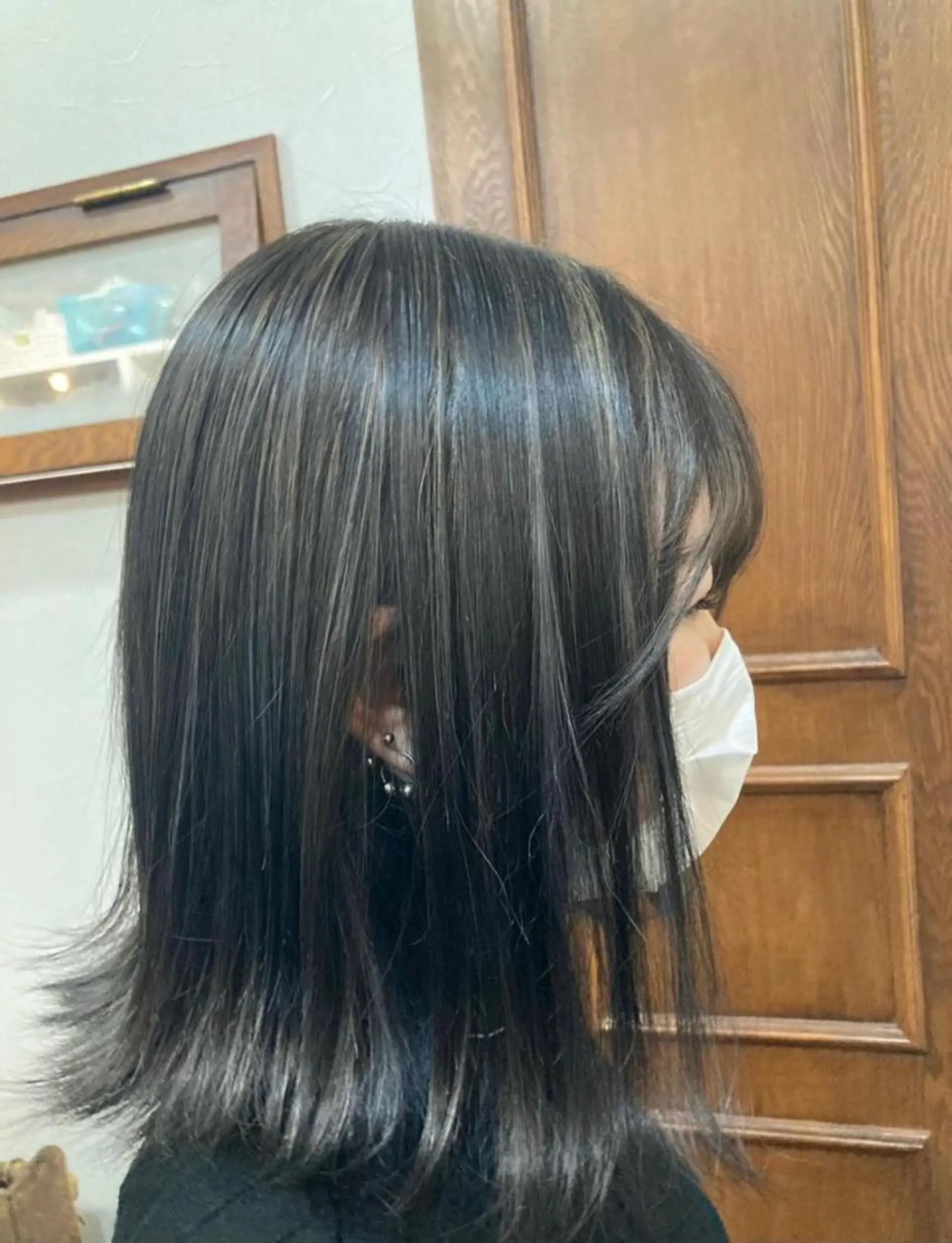 ミディアム カラー 💠西山果琳💠 マツパモデル募集のヘアスタイル