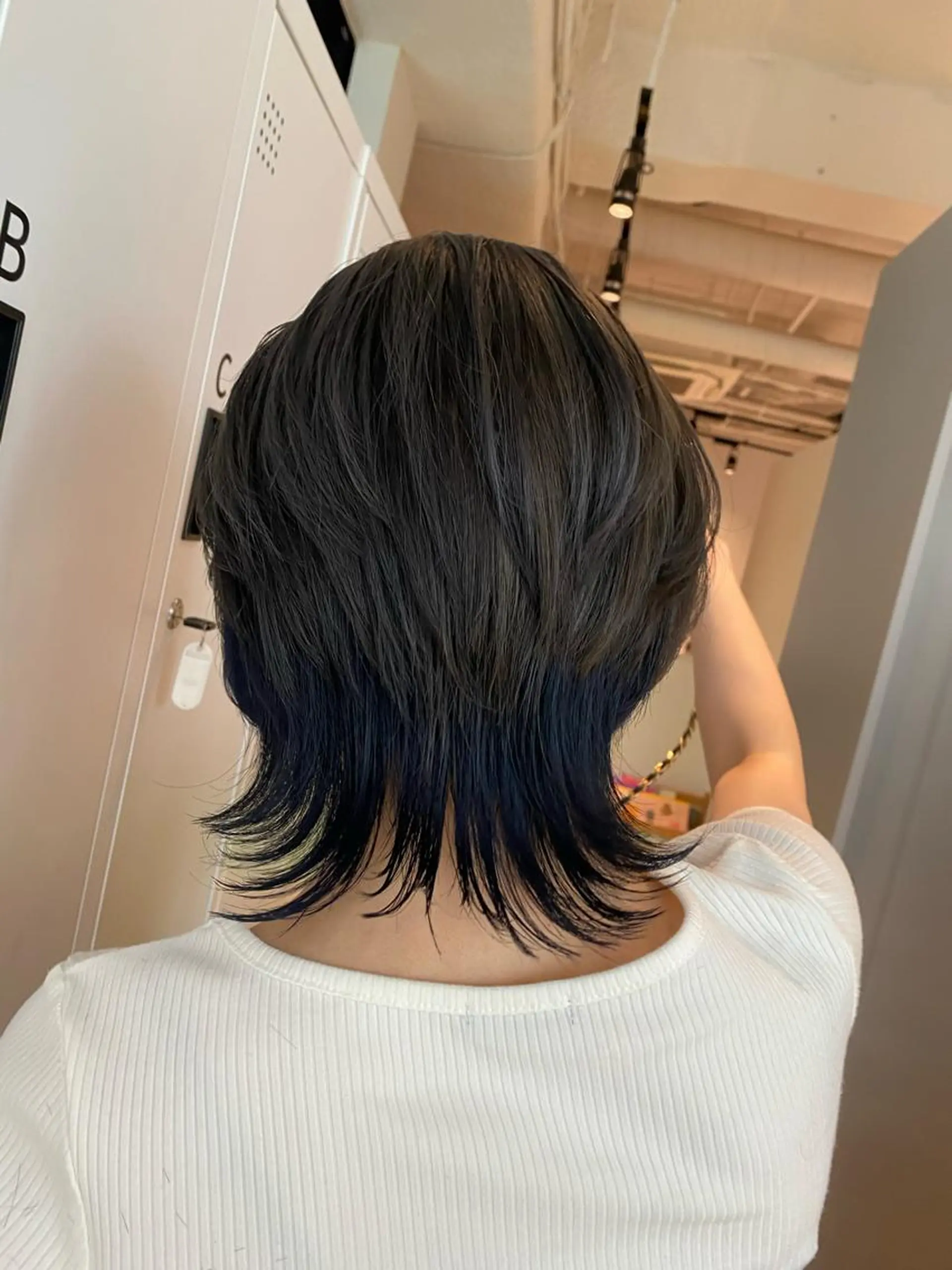 ミディアム カラー カット ヘアカラー オスズ 🎀´-のヘアスタイル