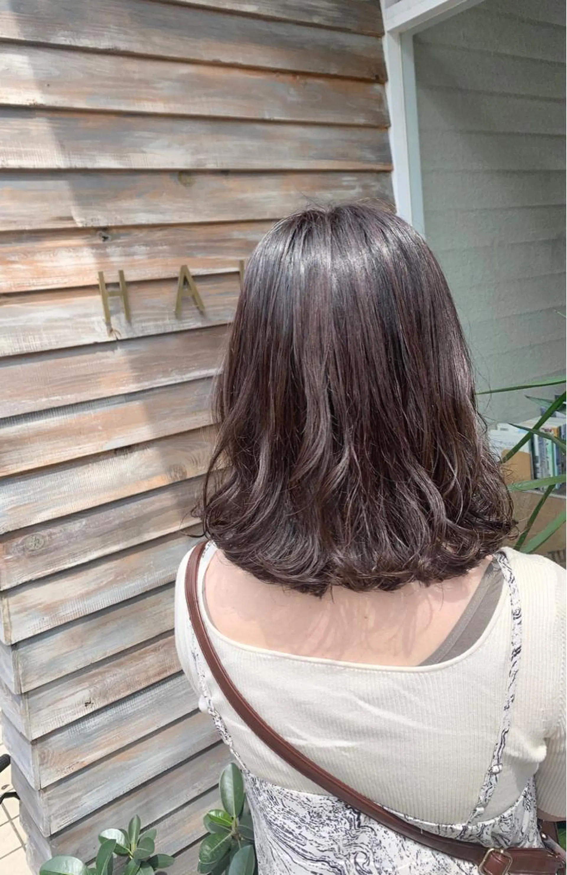 ミディアム カラー ベージュカラー ラベンダーカラー ラベンダーベージュ 竹内 康浩のヘアスタイル