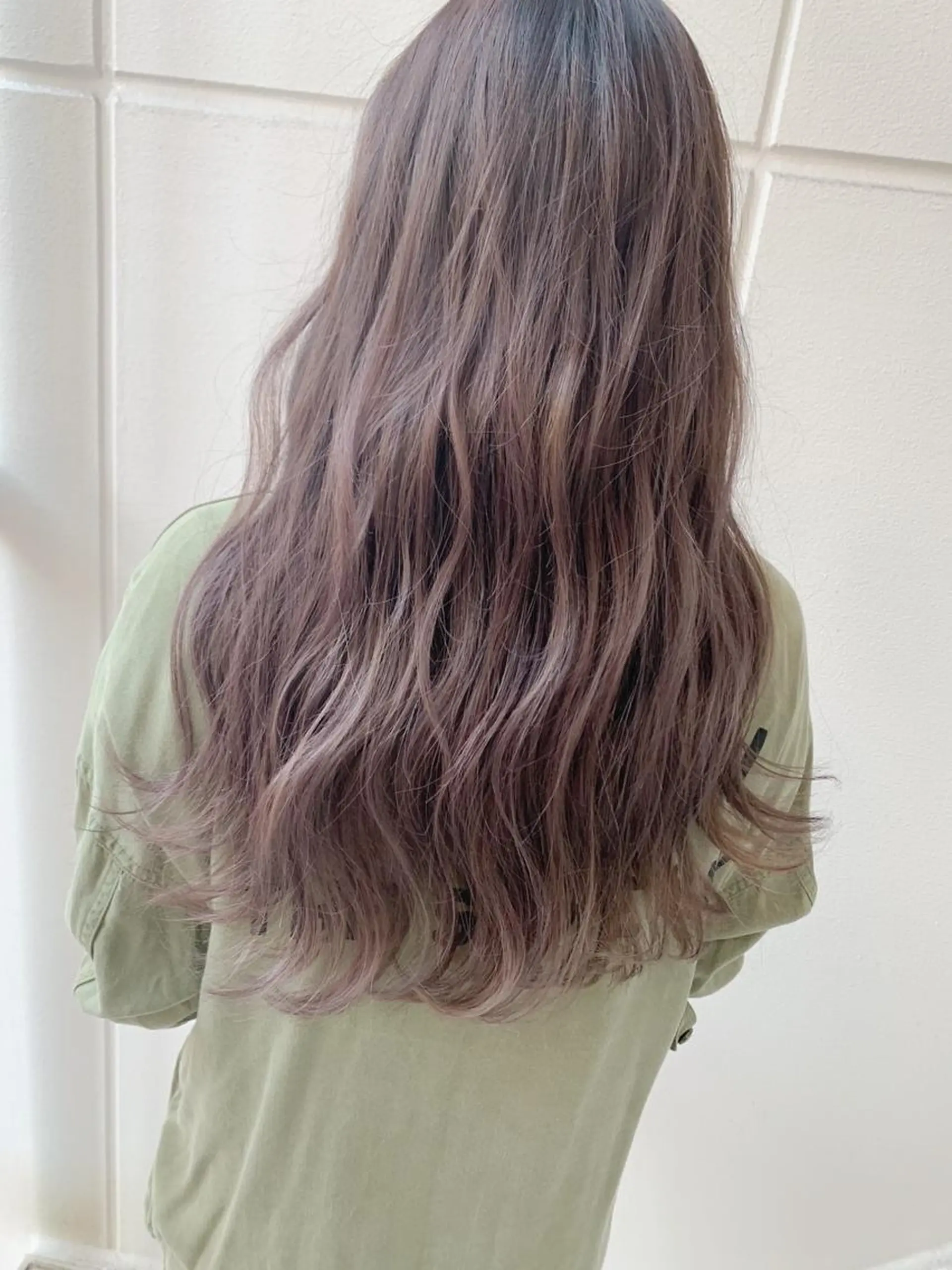 ロング カラー ヘアアレンジ ヘアカラー トリートメント BANK'S hair所属・💐ケラチン 髪質改善寺坂雄飛💐のヘアスタイル