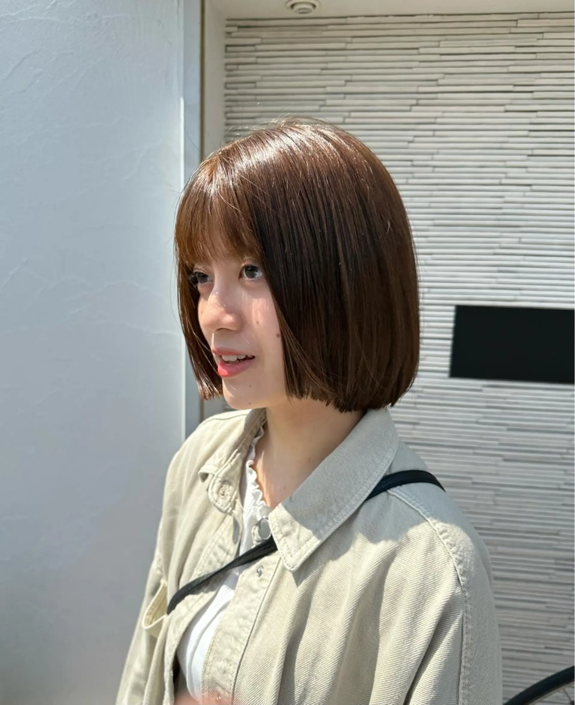 ミディアム カット ヘアカラー トリートメント ヘアモードKT石橋店所属・田中 泰正のヘアスタイル