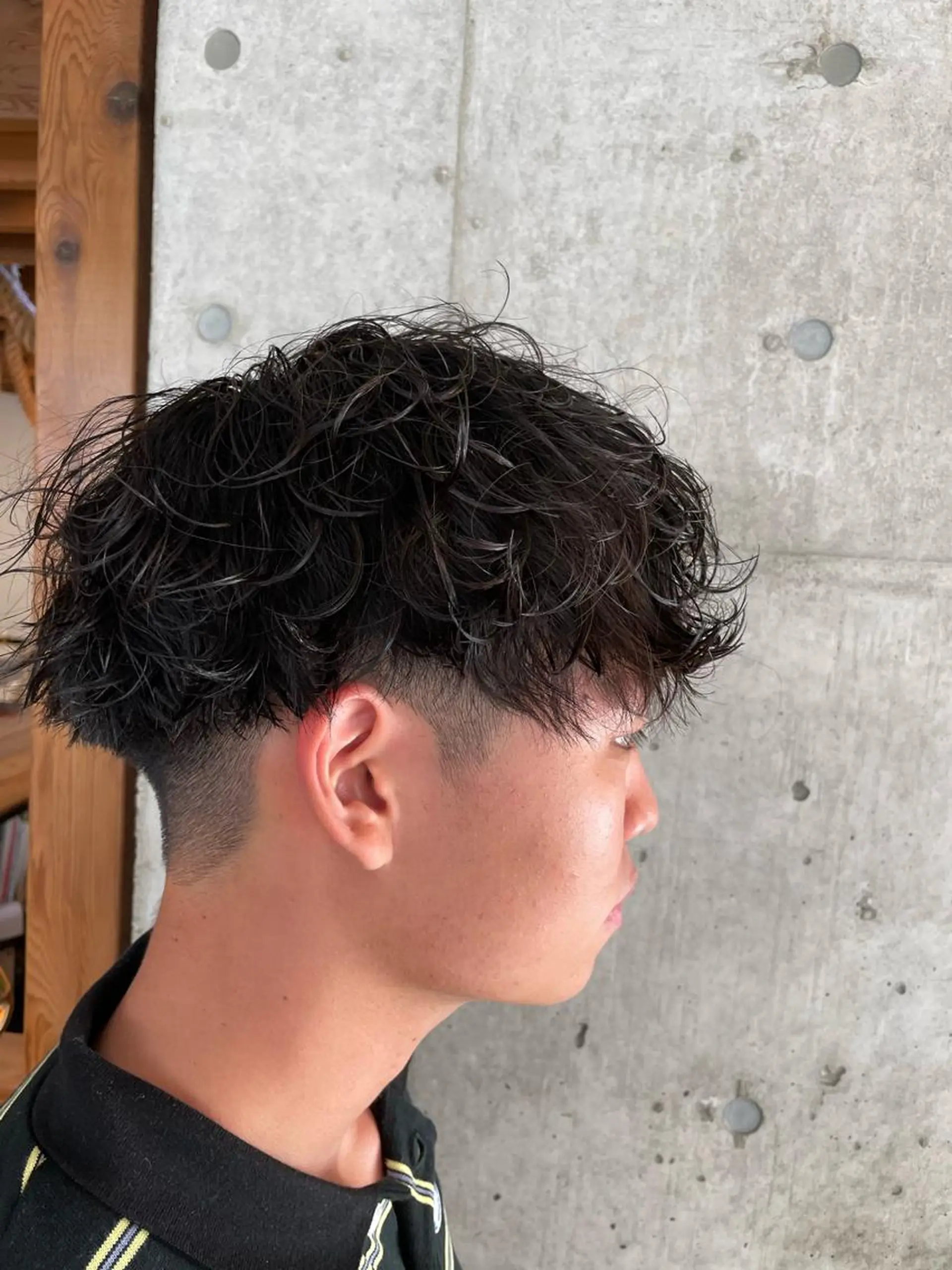 ショート パーマ メンズ カット パーマ トリートメント 🔥メンズ特化パーマ 🦖増田弘明🦖のヘアスタイル