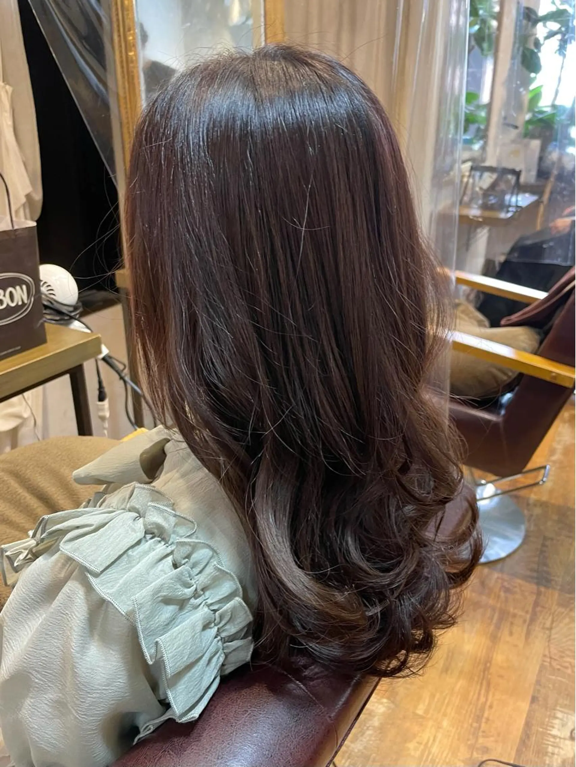 ロング カラー ヘアアレンジ アディクシーカラー イルミナカラー ラベンダーカラー カット ヘアカラー 💖透明感カラー💖 坂本万由子のヘアスタイル