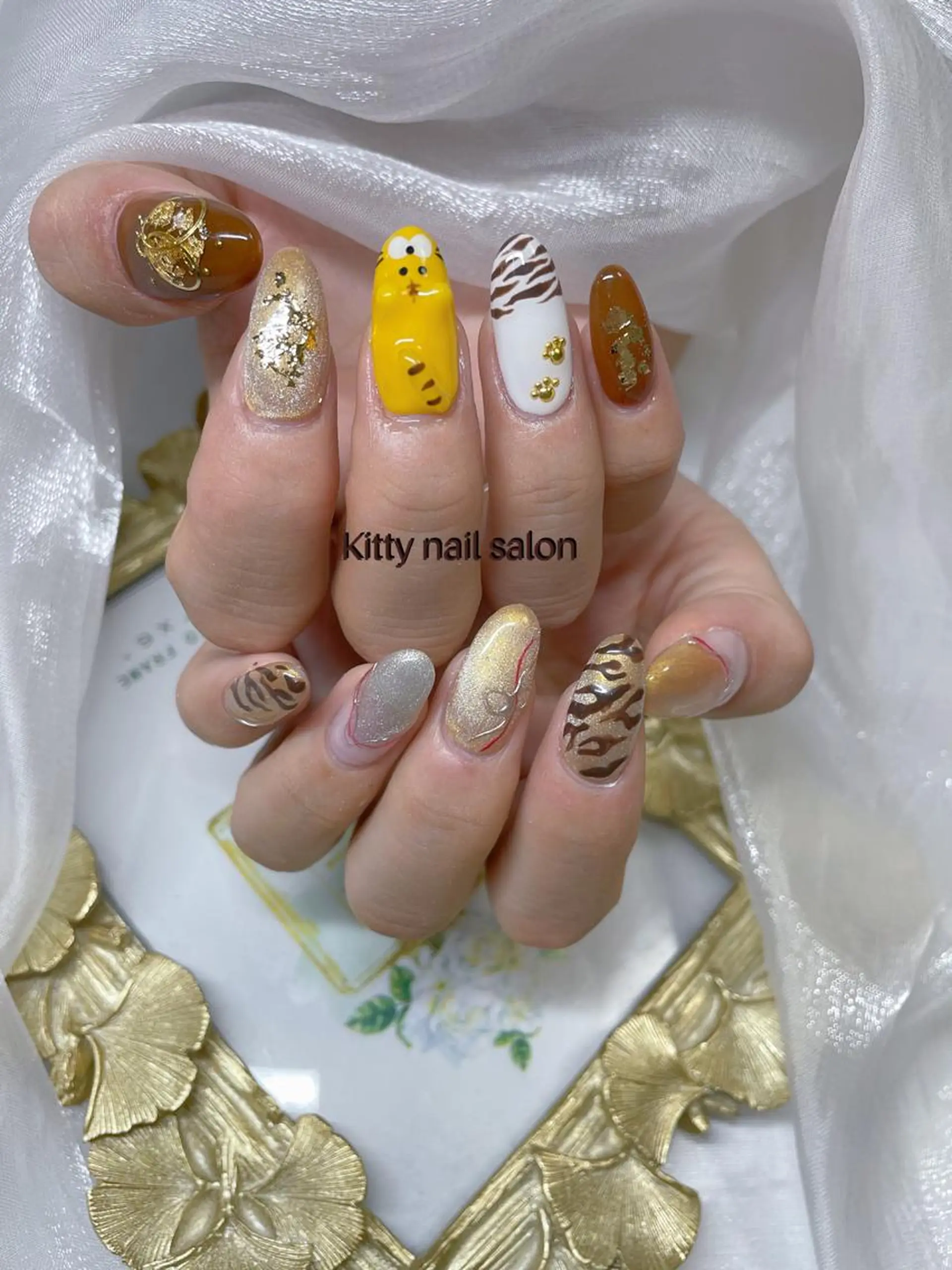 ネイル ハンドネイル kitty nail salonのネイルデザイン