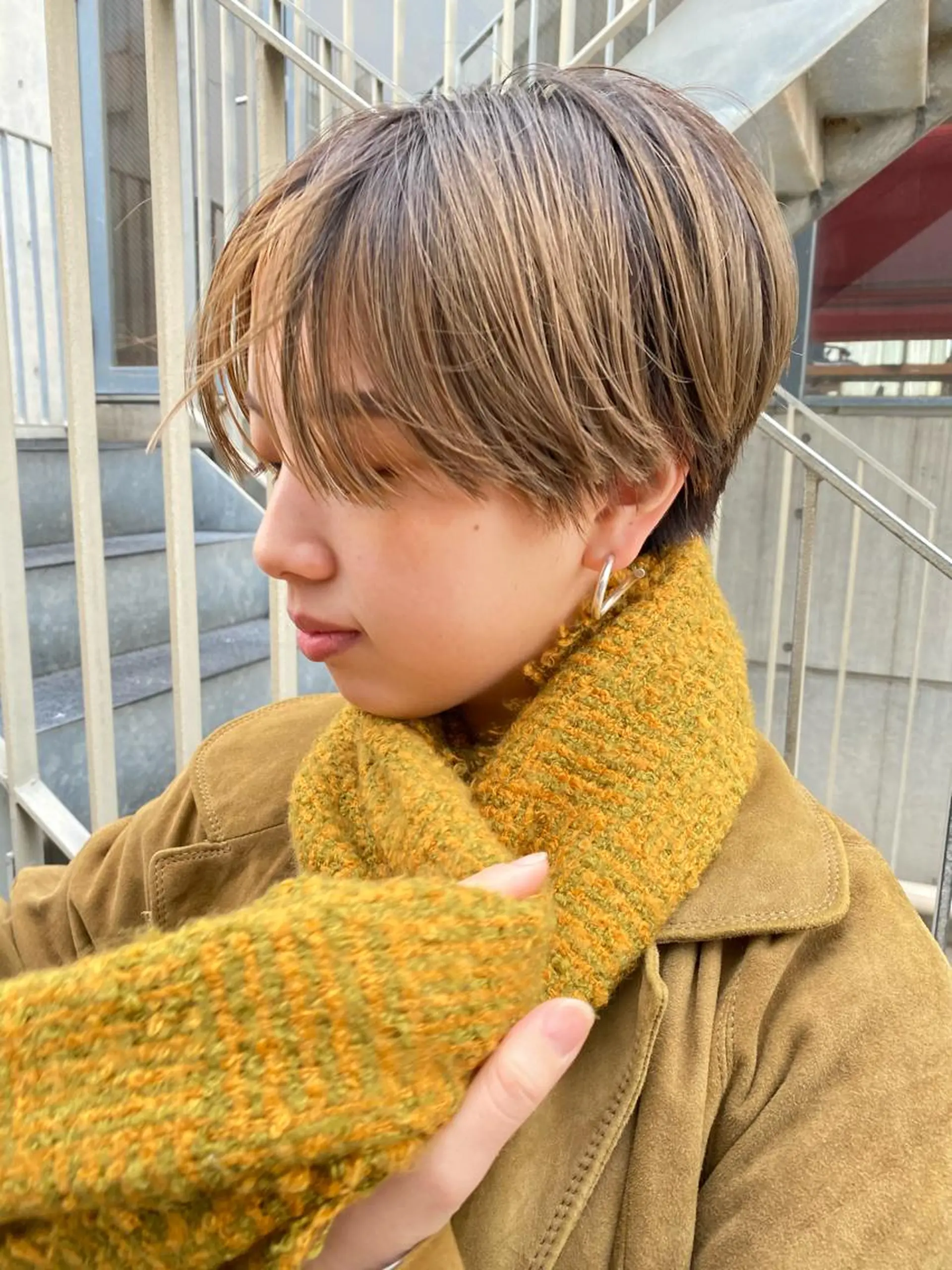 ショート ハンサムショート ショートヘア モダーン北鎌倉所属・中溝 アカリのヘアスタイル