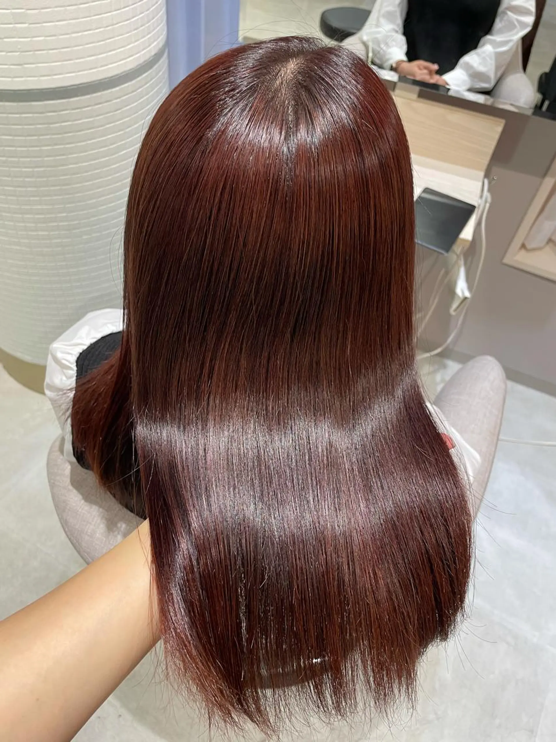 セミロング カット ヘアカラー 縮毛矯正 トリートメント ヘッドスパ Factory5【ファクトリーファイブ】所属・髪質改善お任せ ください♪ひとみのヘアスタイル