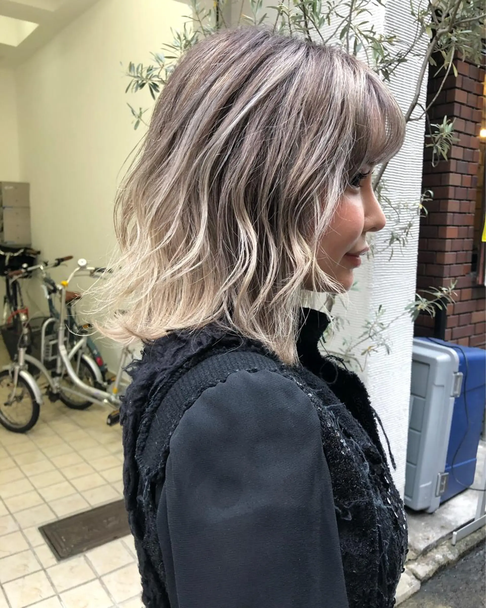 ショート カラー グレージュ ヘアカラー トリートメント Tao所属・藤川 大智のヘアスタイル