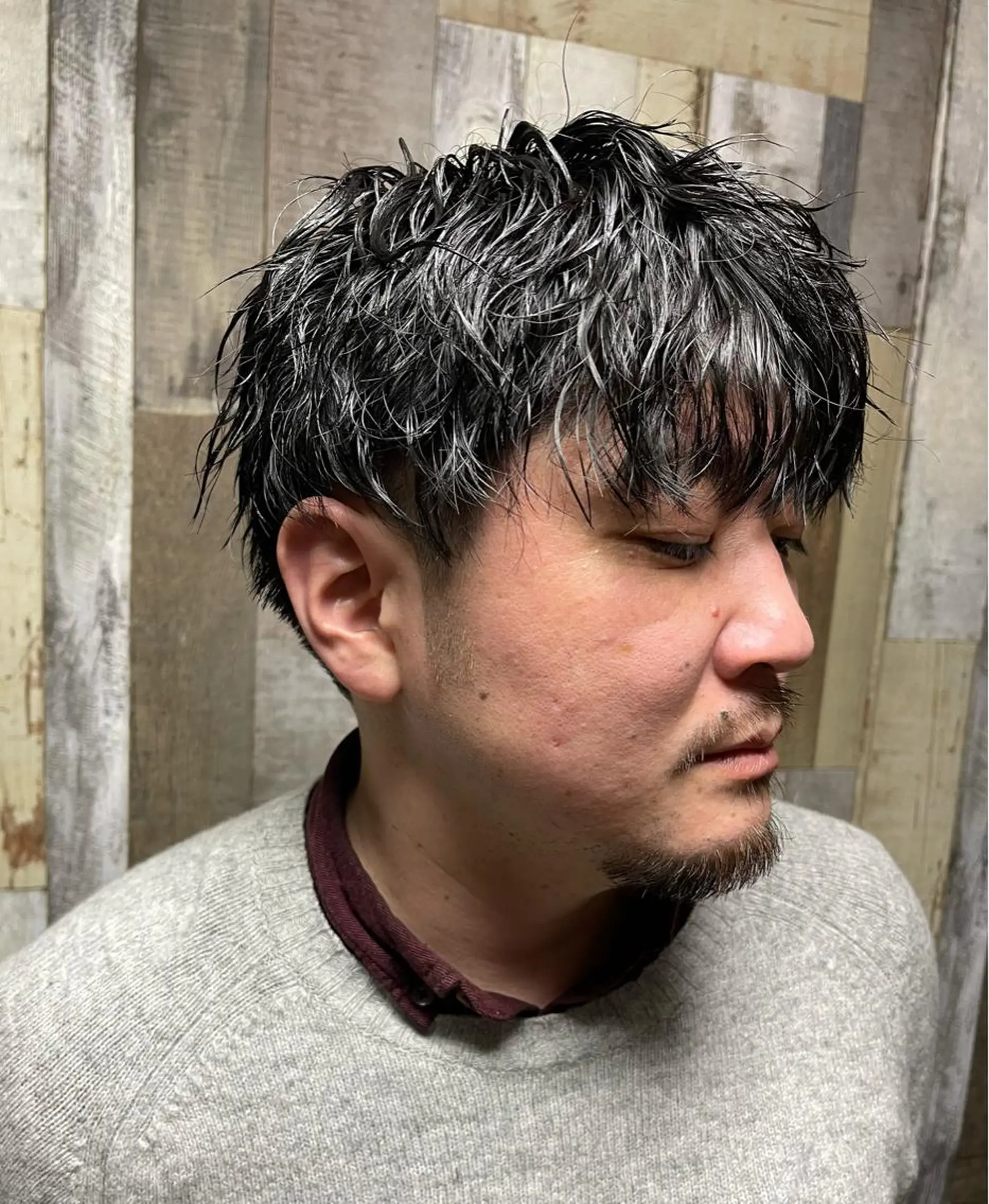 パーマ メンズ メンズパーマ ストレートパーマ カット パーマ トリートメント spaski所属・メンズ特化型/永井 友貴のヘアスタイル