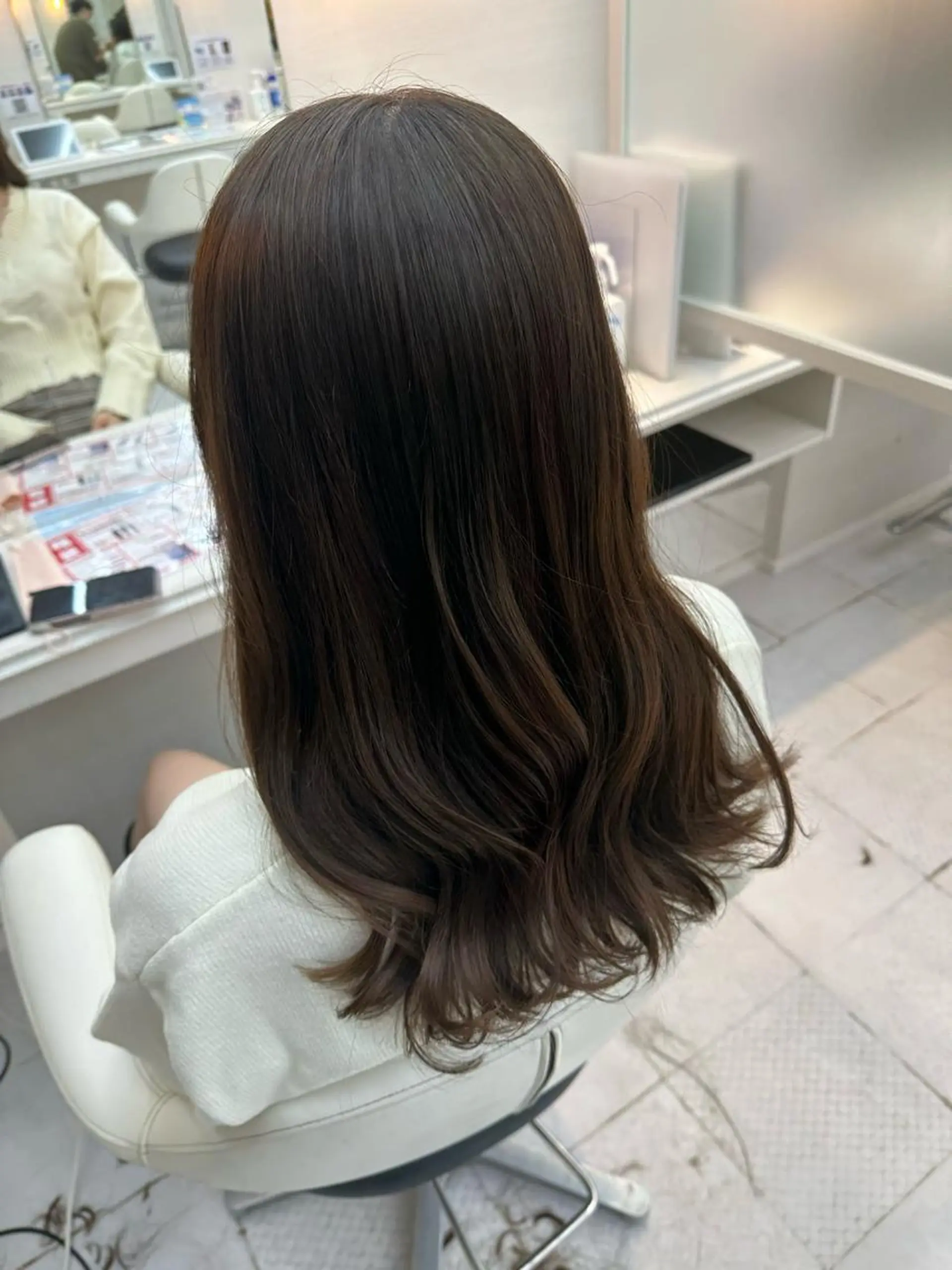 ロング カラー カット エクステ♡ヘアメ 内村麻衣のヘアスタイル