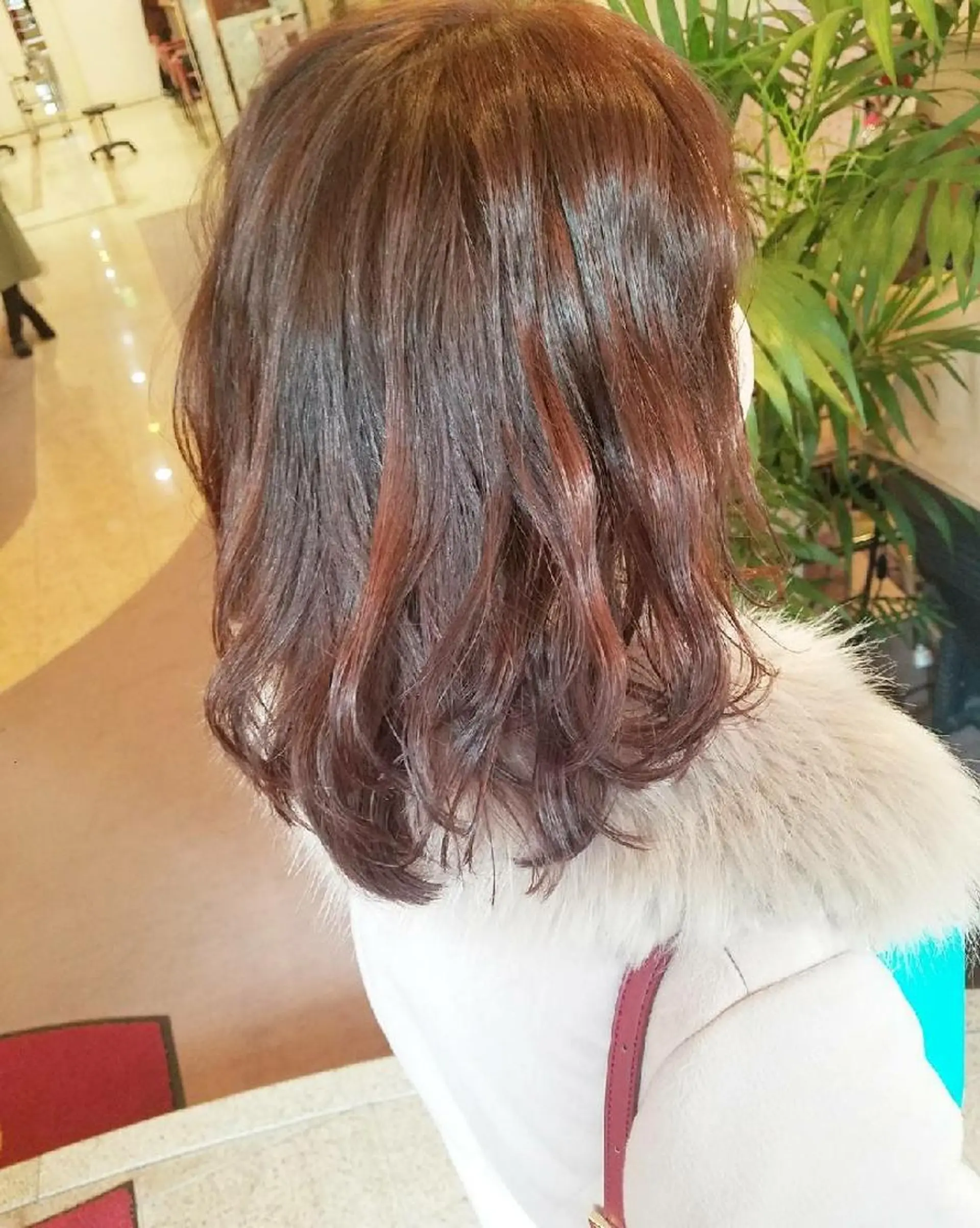 カラー ピンクカラー EMANON名古屋所属・美谷添（ミヤゾエ） まどか大人ヘアサロンのヘアスタイル