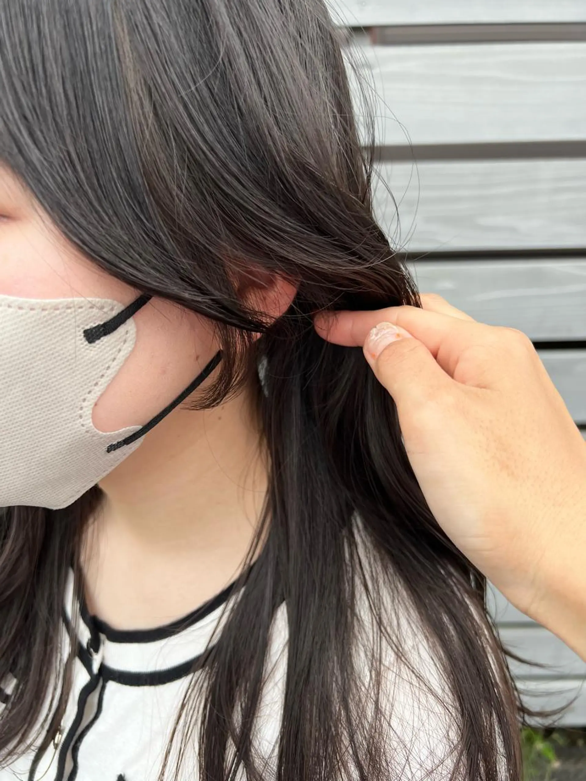 セミロング アッシュ 韓国風カラー ボブ 髪質改善 韓国風ヘア 🌿寄り添い型美容師 🌿yuiのヘアスタイル