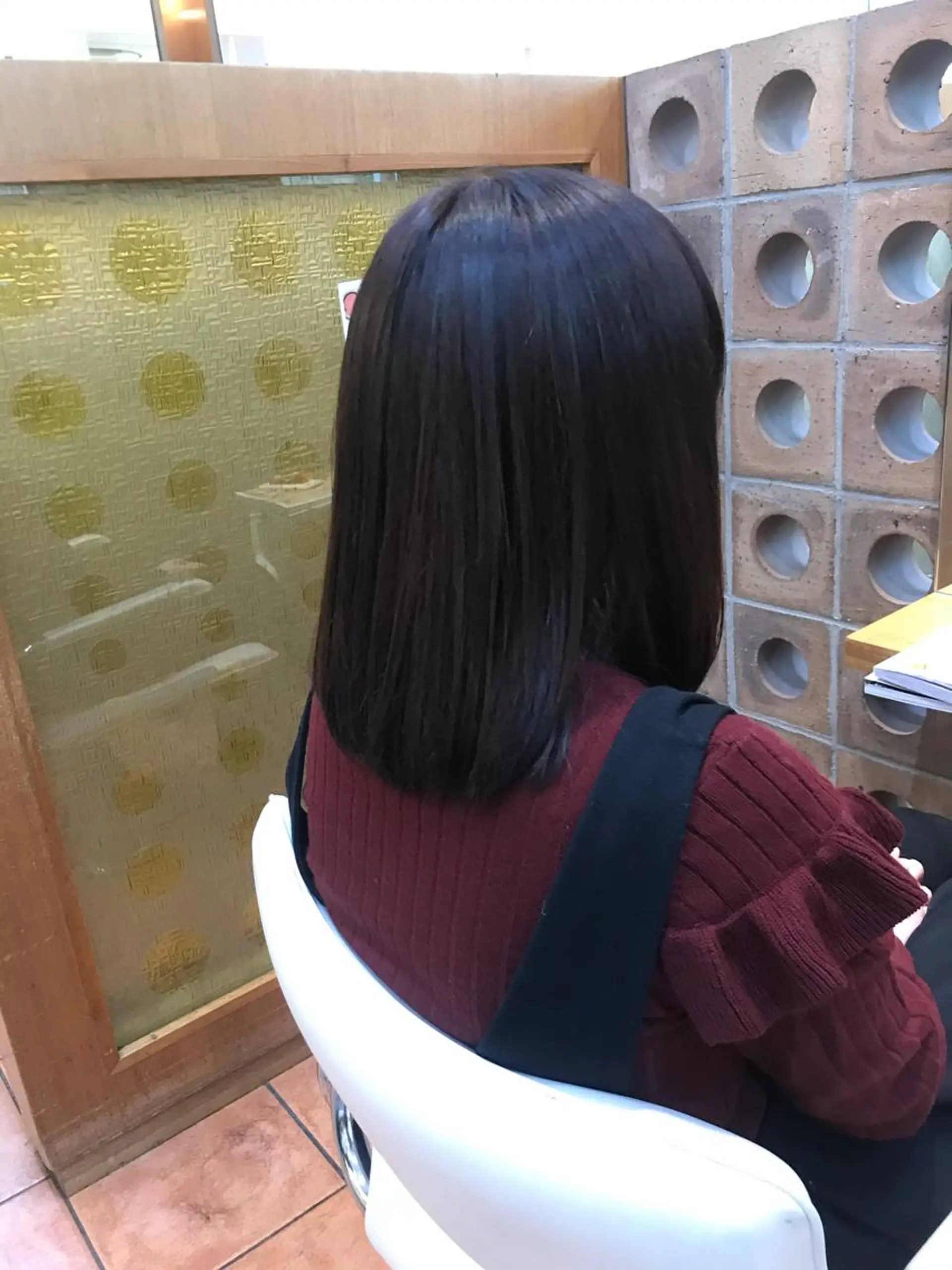 ミディアム 🫧縮毛矯正 かとうよしき🫧のヘアスタイル