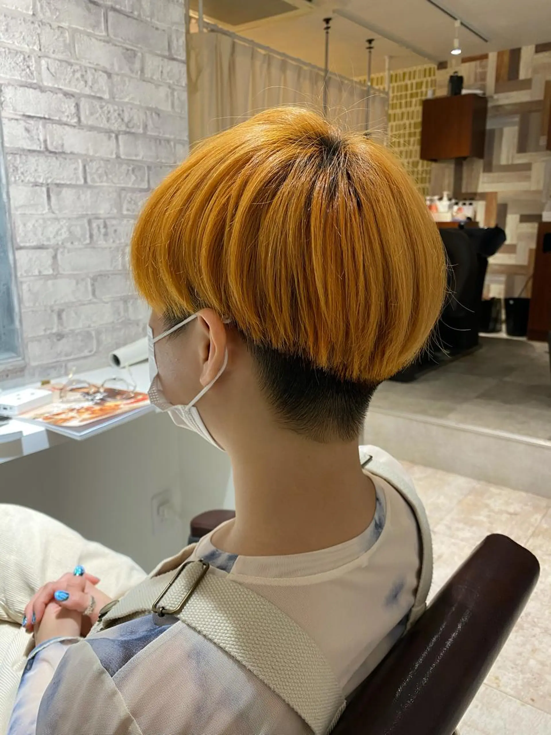 ショート カラー カット ヘアカラー トリートメント ［パサつき改善］＊ 髪質改善ケアサロン＊のヘアスタイル