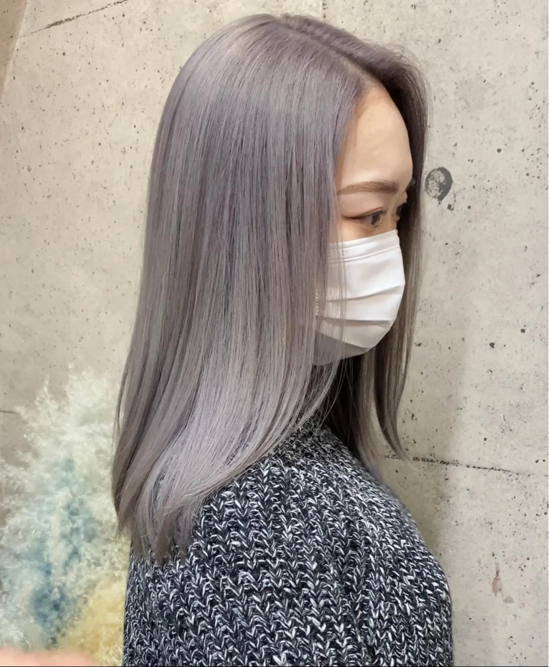 ミディアム カラー ヘアカラー トリートメント MORROW所属・⭕️ダメージレス特化 髪質改善🥇丸山憲人のヘアスタイル