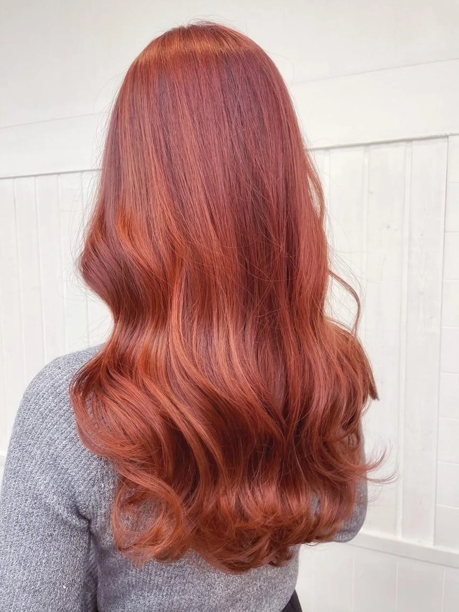 ロング カラー アディクシーカラー アクアカラー バレイヤージュ ブリーチ ケアブリーチ ヘアセット newi大分 /髪質改善のヘアスタイル