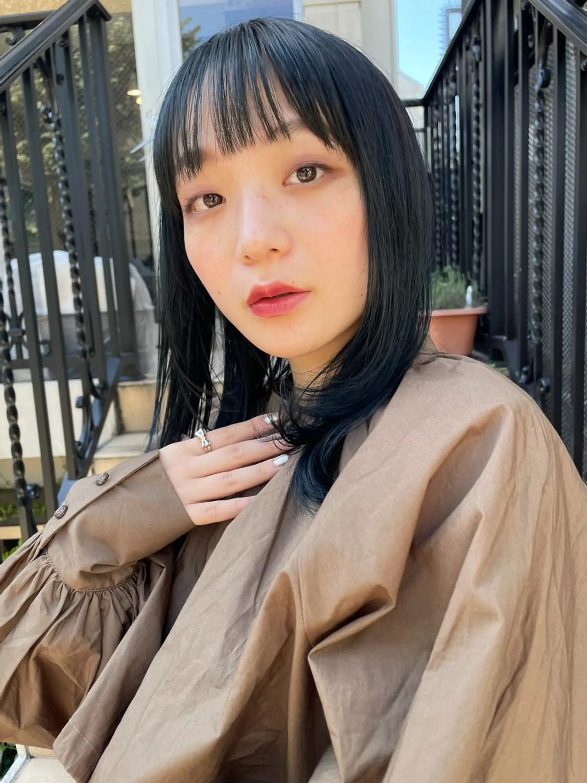 セミロング カラー まつ毛パーマ🐏 NANAMIのマツエク・マツパデザイン