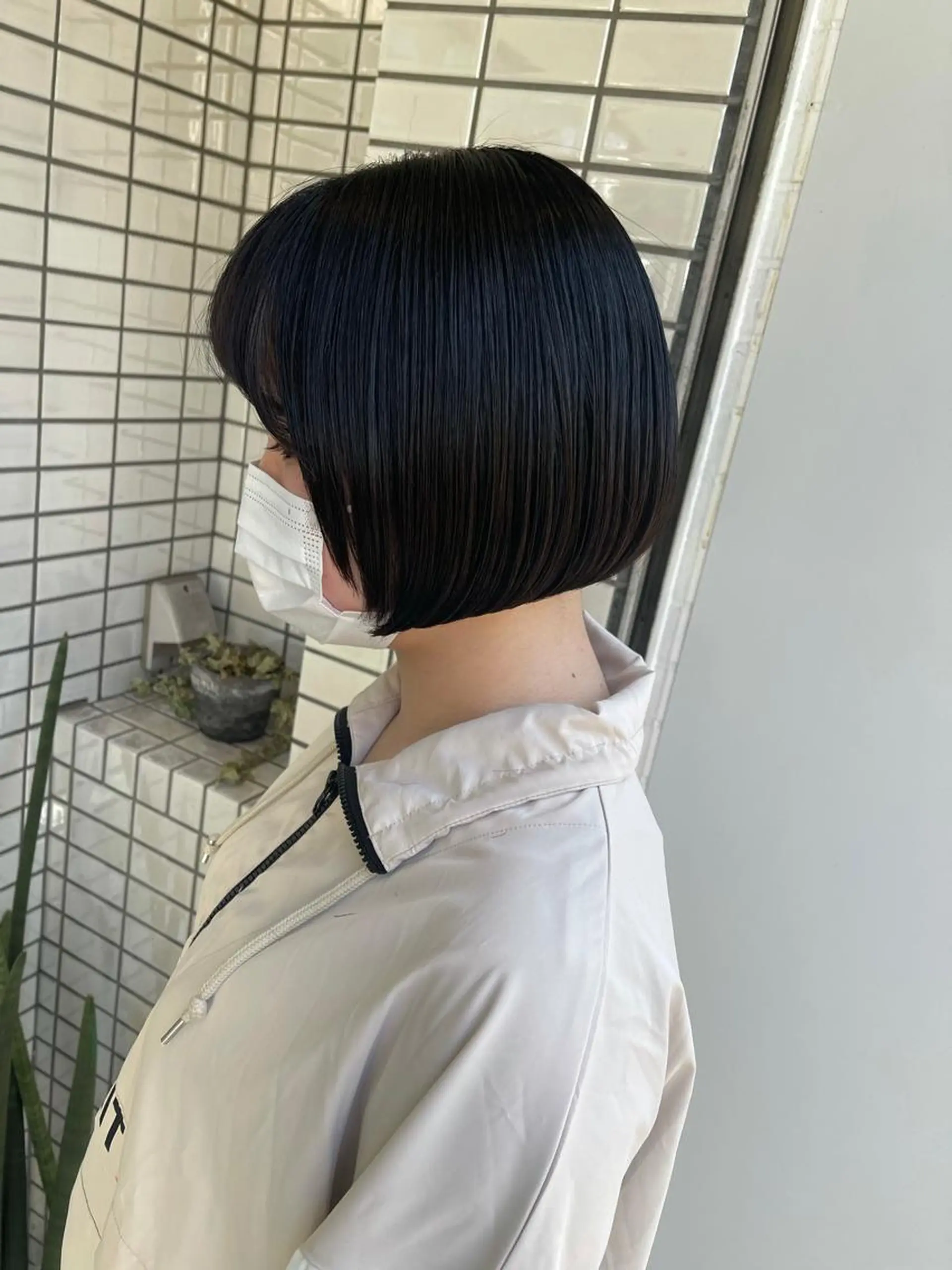 ショート カット StellA所属・アートディレクター ワダヒサノリのヘアスタイル