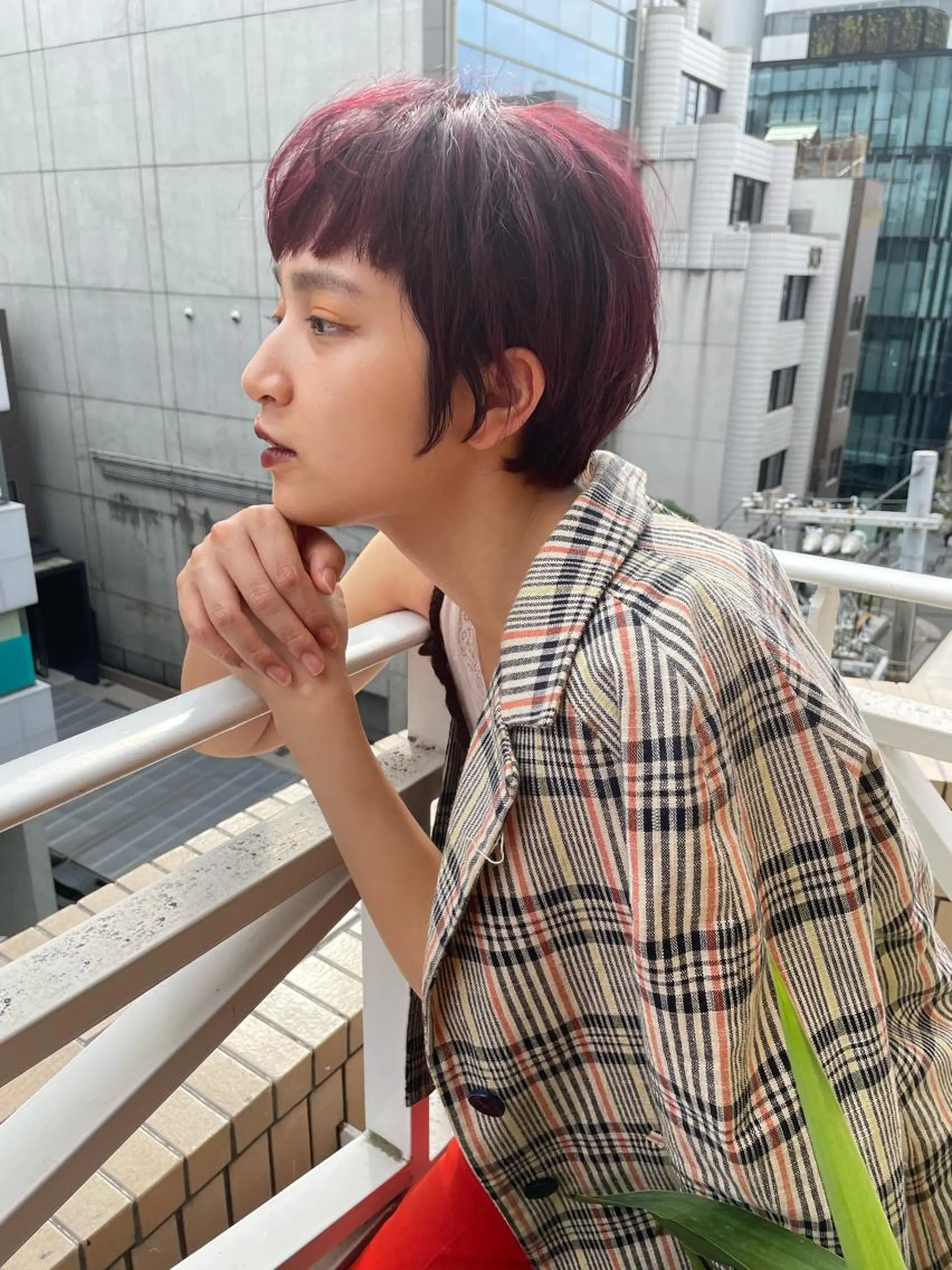 ショート カラー ショート/ボブ専門 宮脇美奈/南船場のヘアスタイル