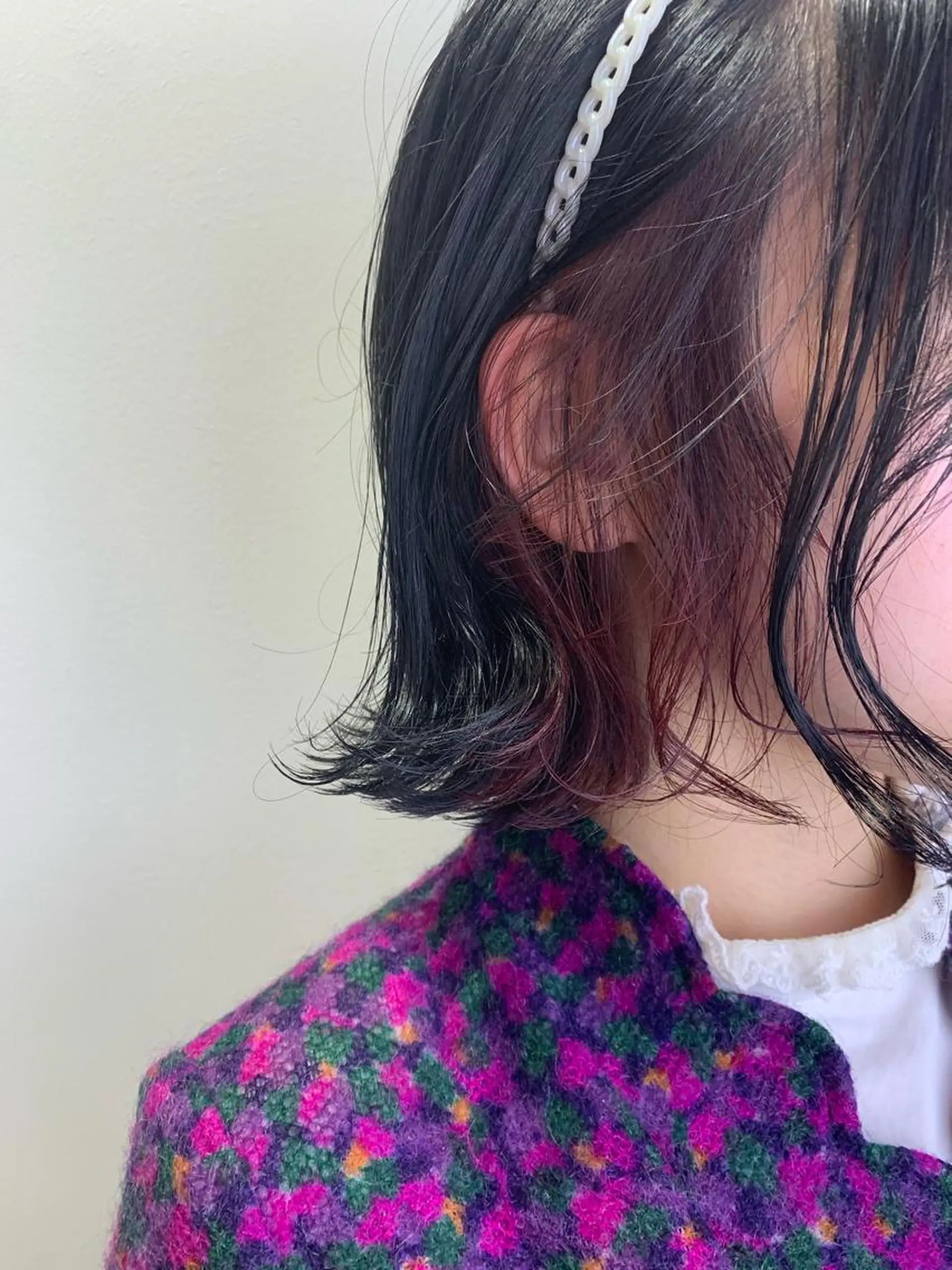 ショート カラー ダークグレー ダークグレージュ グレージュ ピンクカラー SALOWIN神戸三宮店所属・【美髪を叶える】中谷 彰宏（アキ)のヘアスタイル