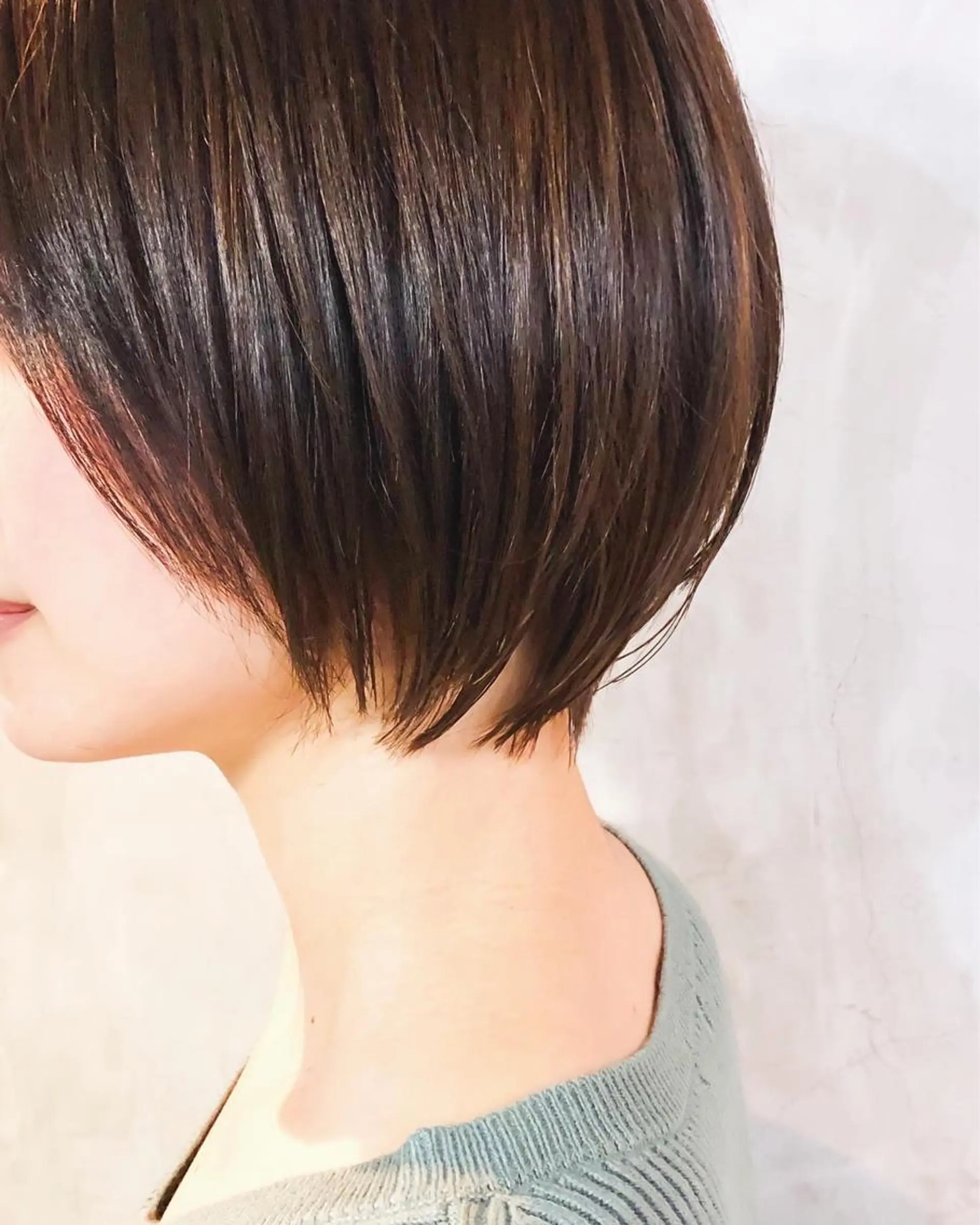 ショート ボブ×縮毛矯正 ryotaのヘアスタイル