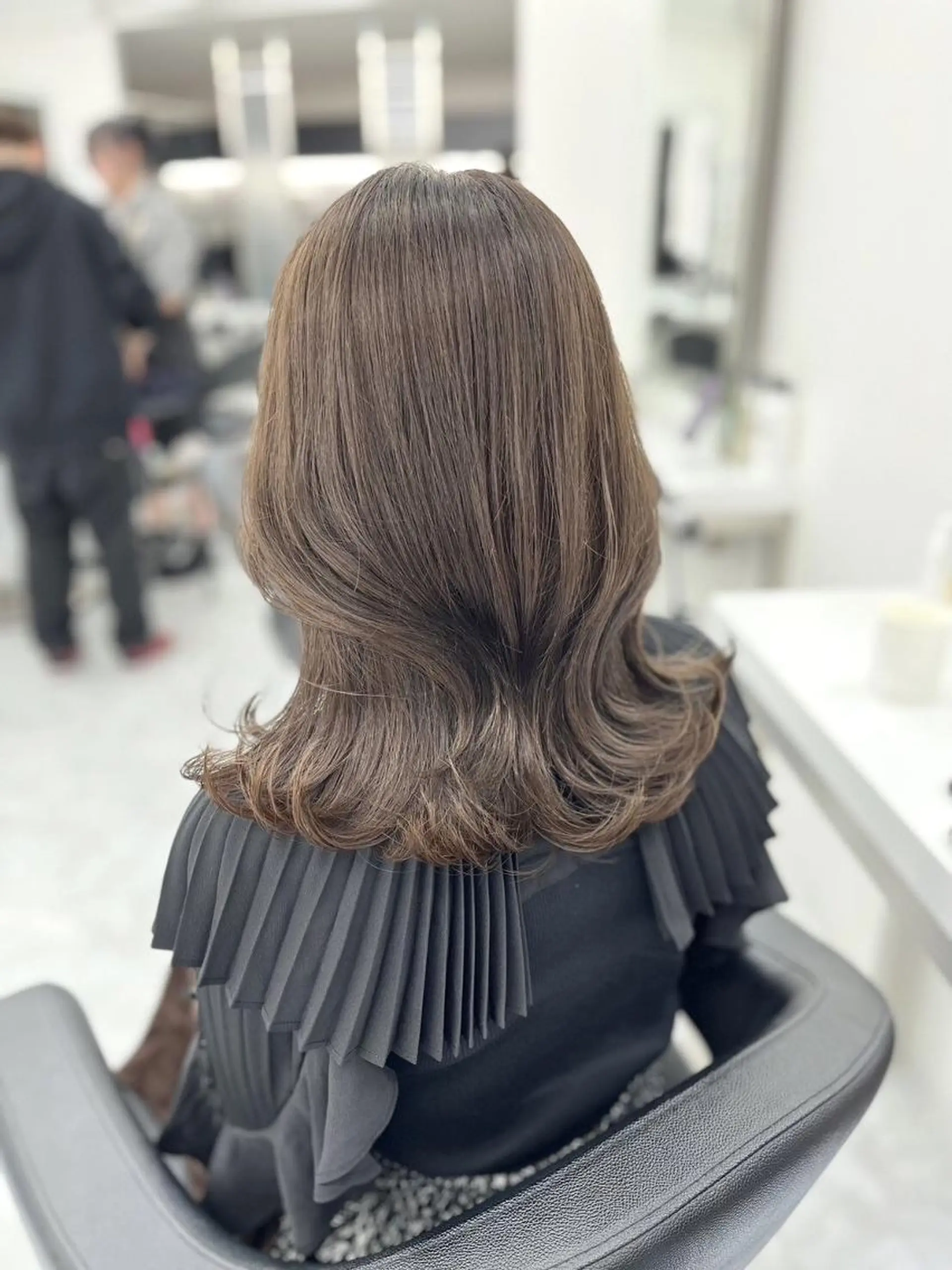 カラー 夏映え🌼髪質改善♡ 艶カラー🍨福岡天神のヘアスタイル