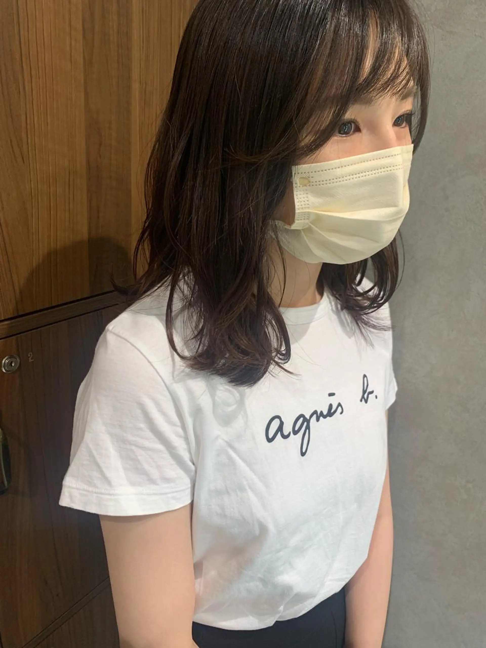 ミディアム カット stylist  ＊ mahoのヘアスタイル