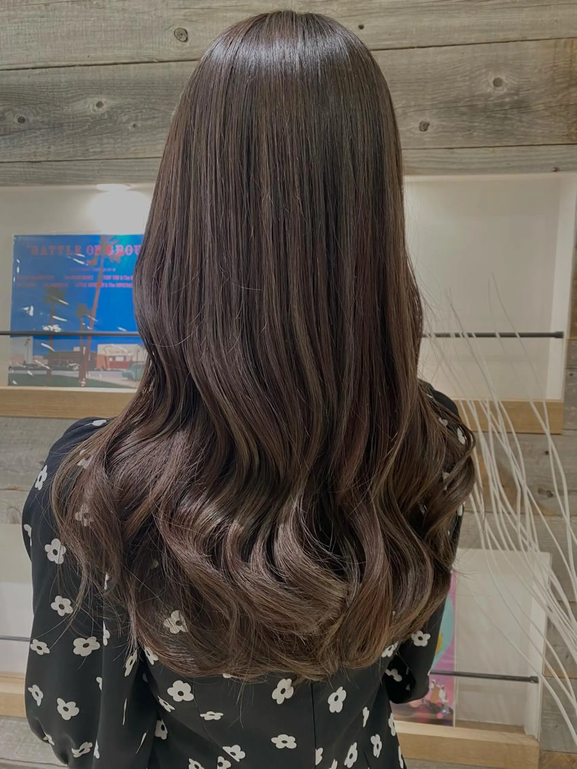 セミロング カラー オリーブカラー ボブ くびれヘア 顔まわりレイヤー 韓国風ヘア カット ヘアカラー トリートメント 卒業式受付中🌻 肥田亜沙美のその他イメージ