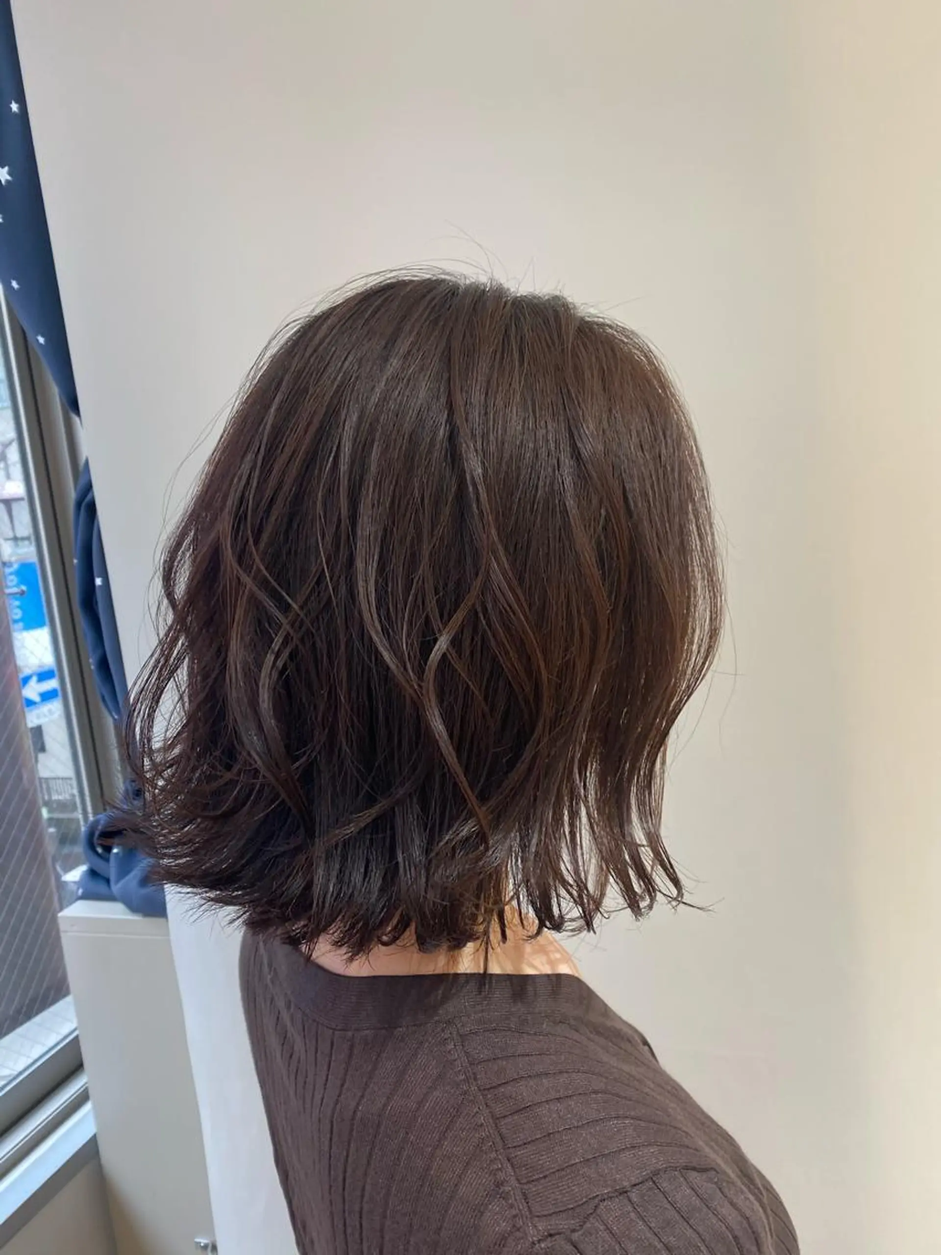 ミディアム カラー イルミナカラー ボブ カット ヘアカラー トリートメント Kazu .Kのヘアスタイル