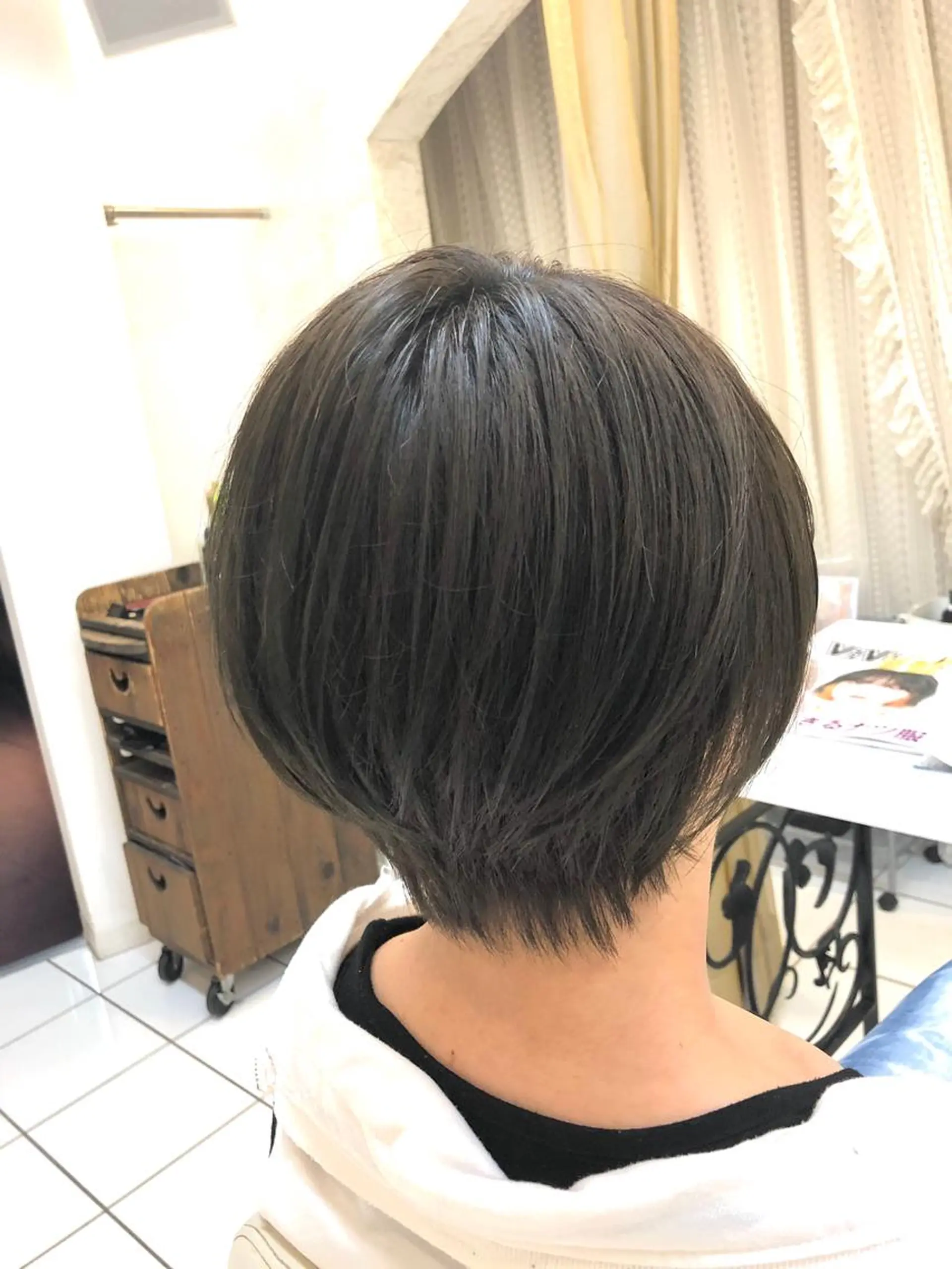 ショート カット ヘアカラー トリートメント [仙台髪質改善]小原 弘之のヘアスタイル
