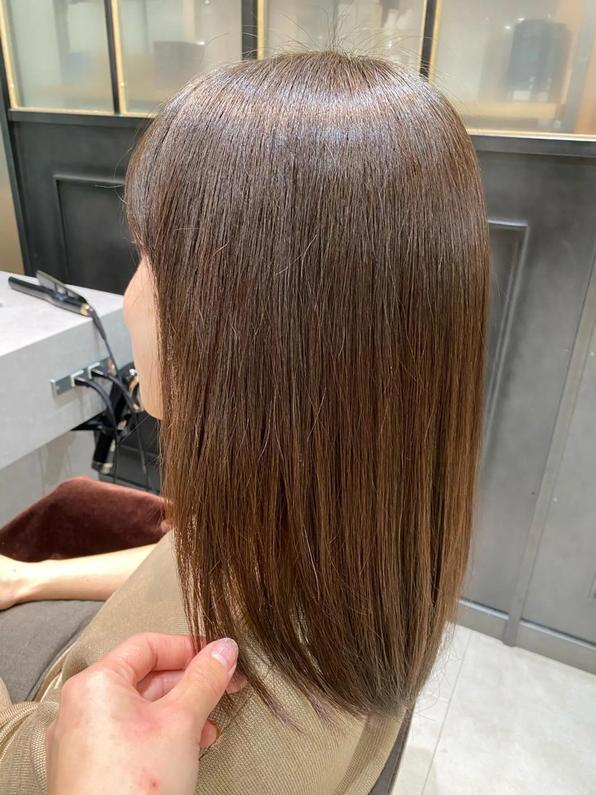 カラー GOBUN NO ROKU【ゴブンノロク】所属・住田悠紗/ Wカラー/エクステのヘアスタイル