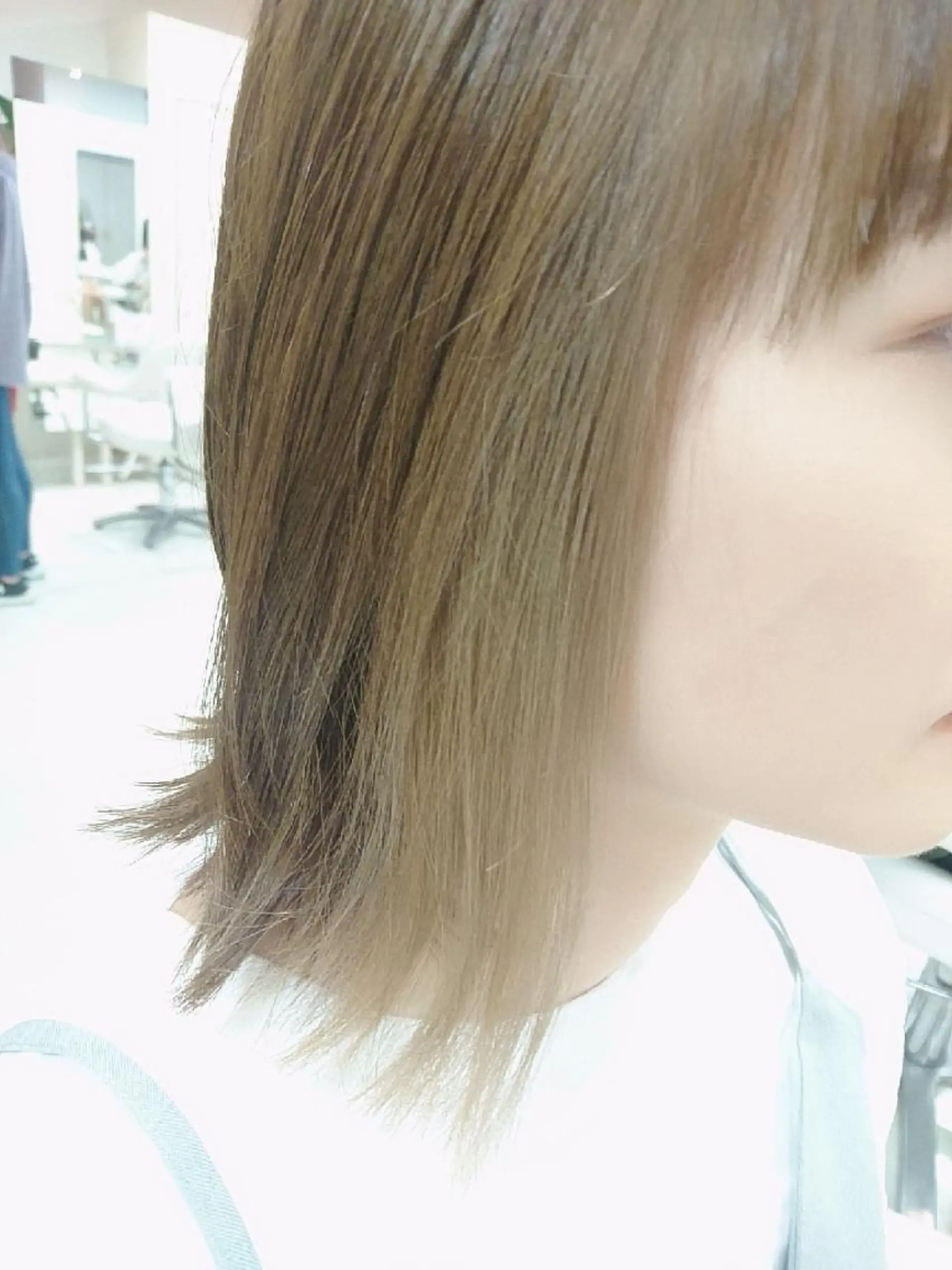 カラー ベージュカラー インナーカラー nagane sayakaのヘアスタイル