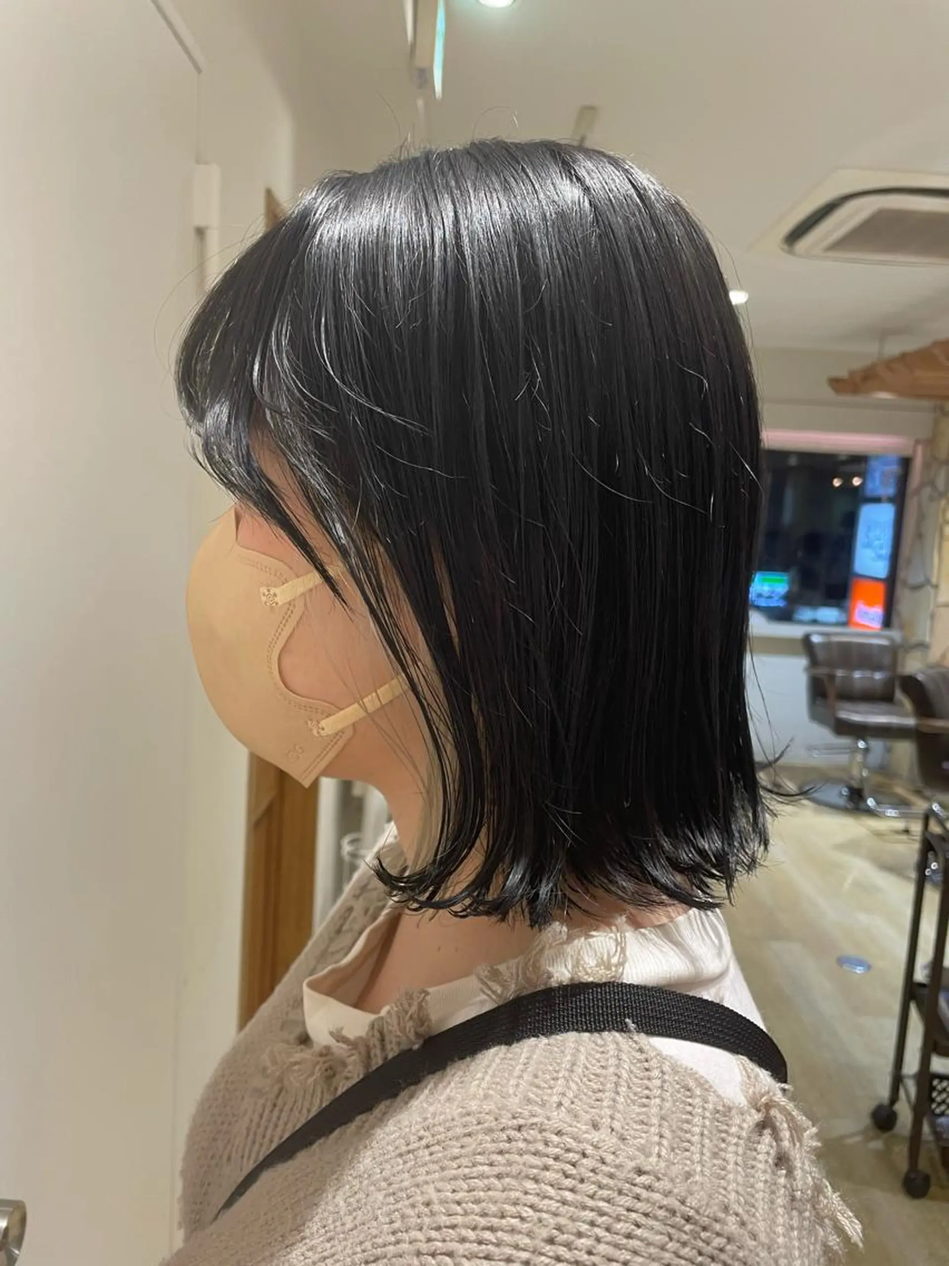 ミディアム カラー パーマ ヘアアレンジ メンズ キッズ ネイル マツエク・マツパ アイブロウ 新宿　副店長 新井彩斗のヘアスタイル