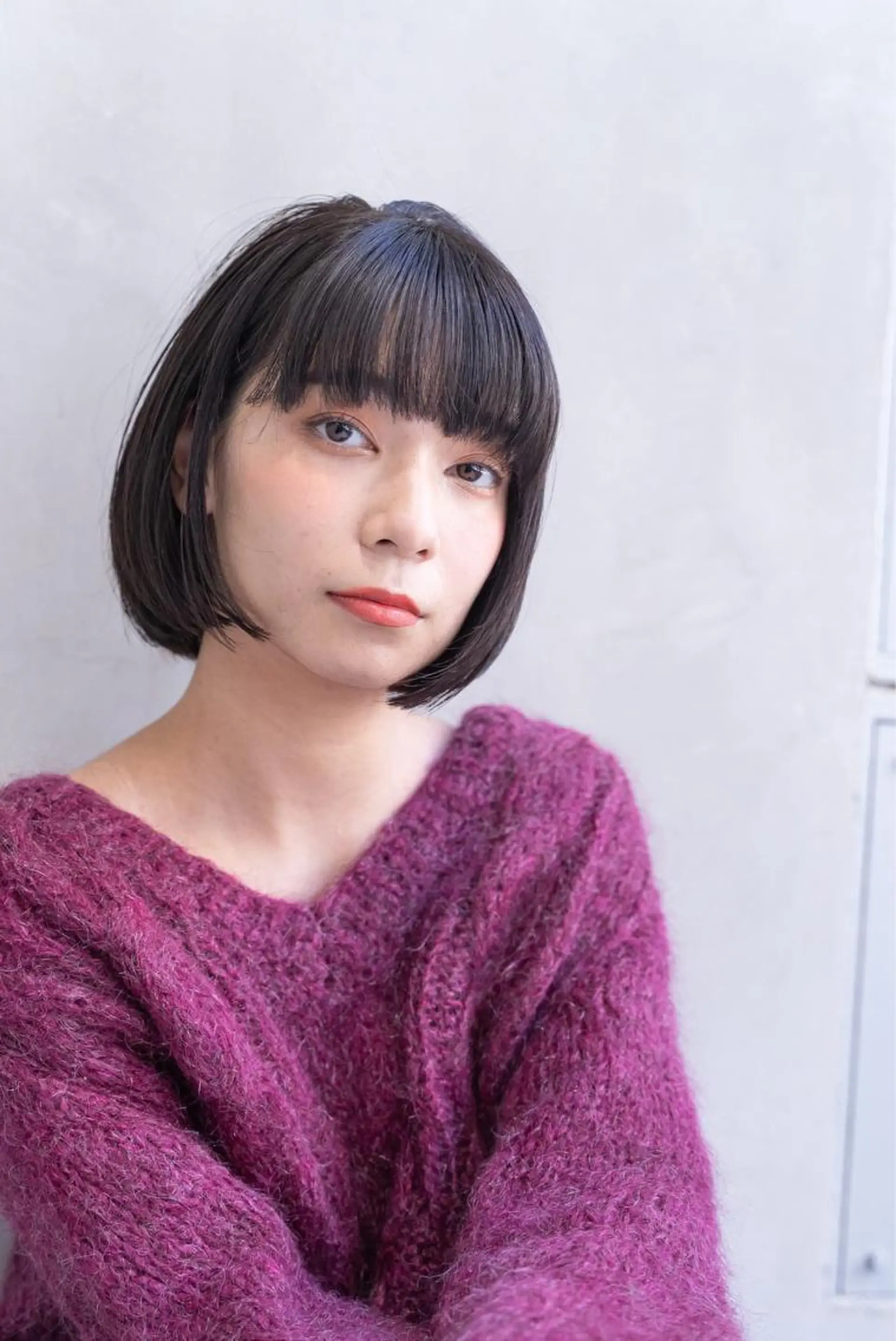 ミディアム カラー パーマ ヘアアレンジ メンズ キッズ ネイル マツエク・マツパ アッシュ アッシュブラウン ブラウンカラー カラーマツエク ナチュラル 韓国ヘア🫧 KAZUTOのヘアスタイル