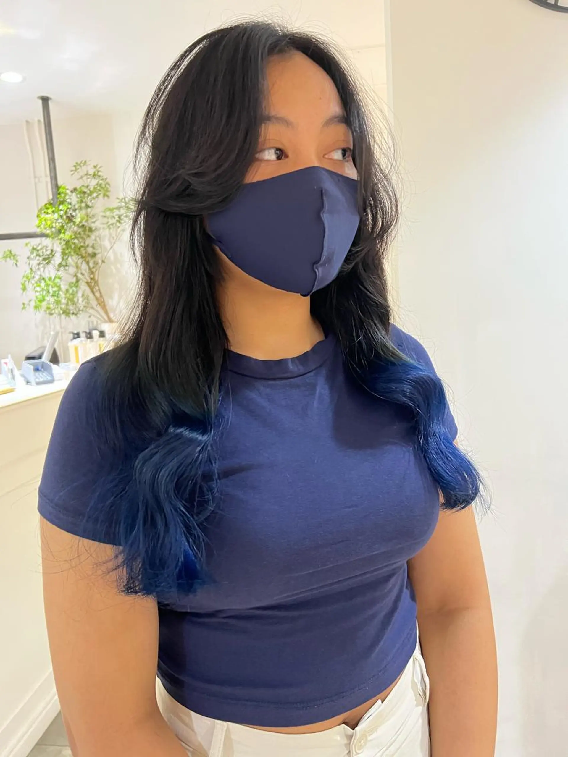 セミロング カラー ボブ美容師 /馬場 翼のヘアスタイル